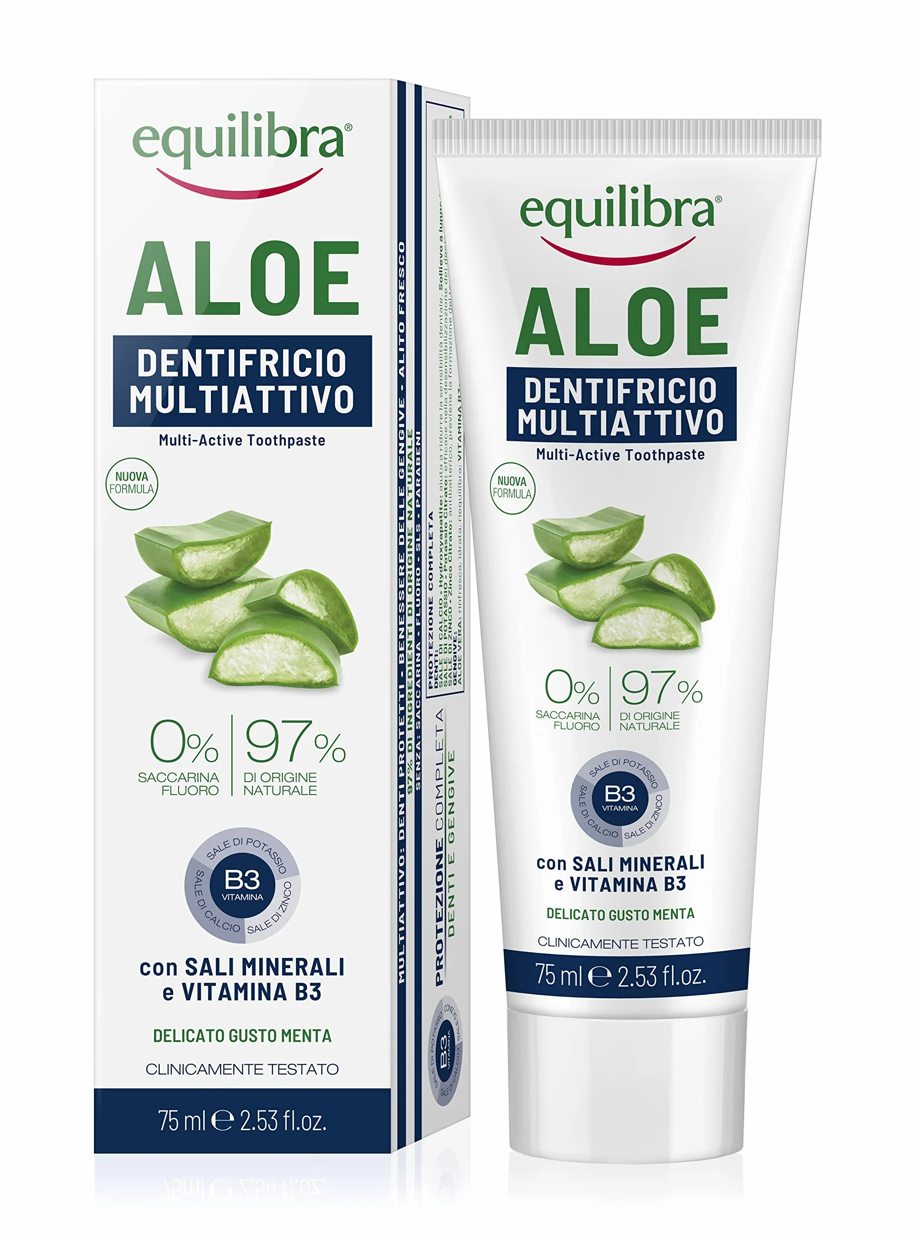 Equilibra Igiene Dentale Aloe Dentifricio Multiattivo 75 ml