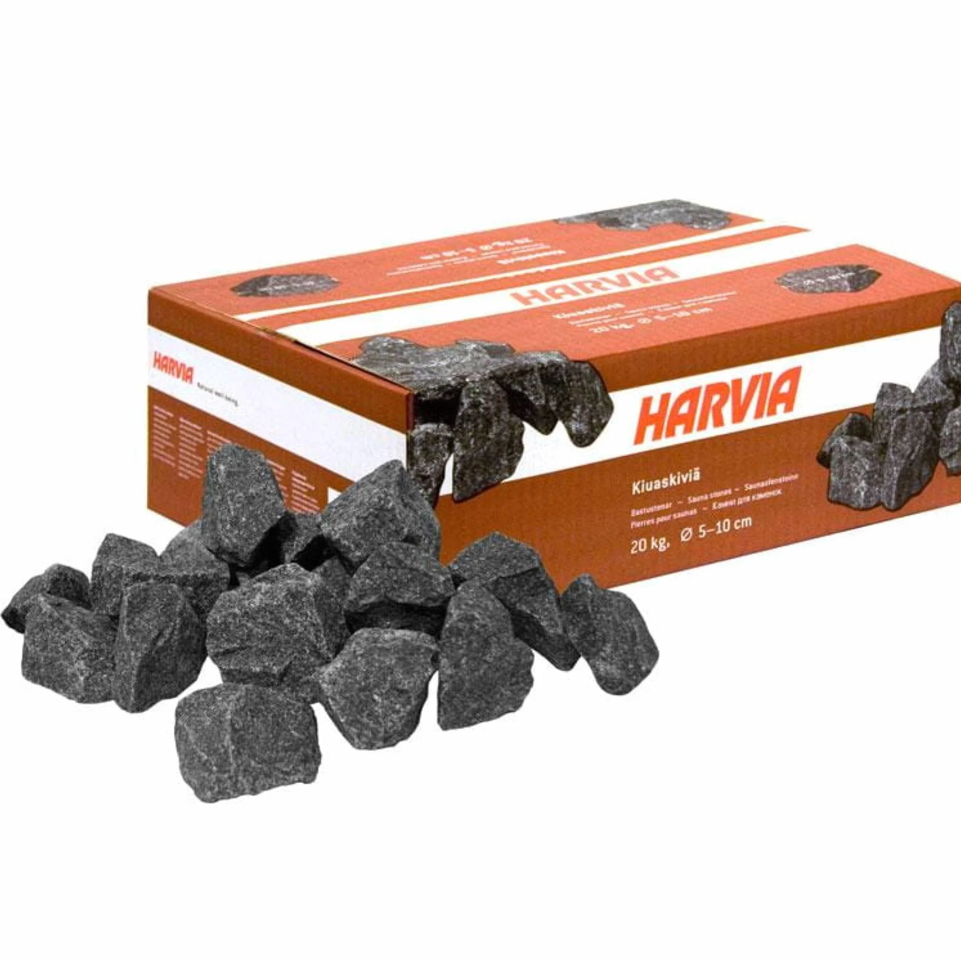 HARVIA Pietre per stufa per sauna 20 kg 5-10 cm