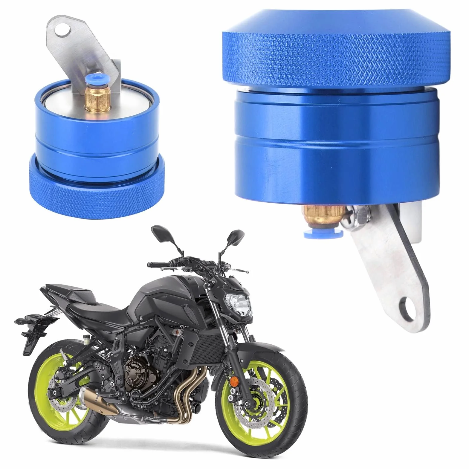 Oliatore per Catene Motociclistiche, di Lubrificazione per Motociclette, di Oliatura per Catene, Lubrificante per Motociclette, Grasso, Parti Lubrificanti, (Blue)