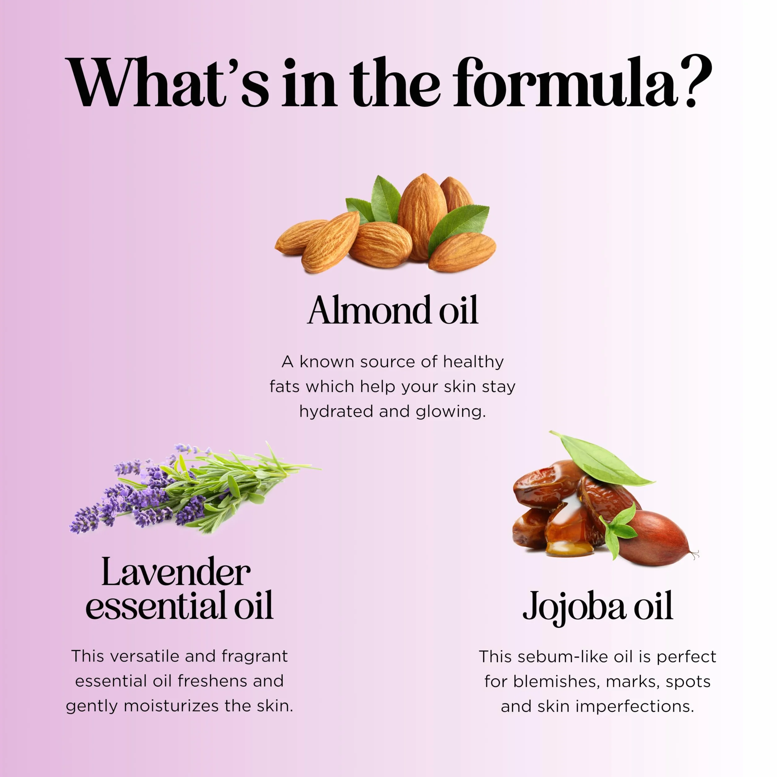 Maple Holistics Puro Olio di Lavanda Sensual Massage Oil Rilassante Mandorle & Olio di Jojoba Natural Therapy Ipoallergenico Pelle 100% Made in USA