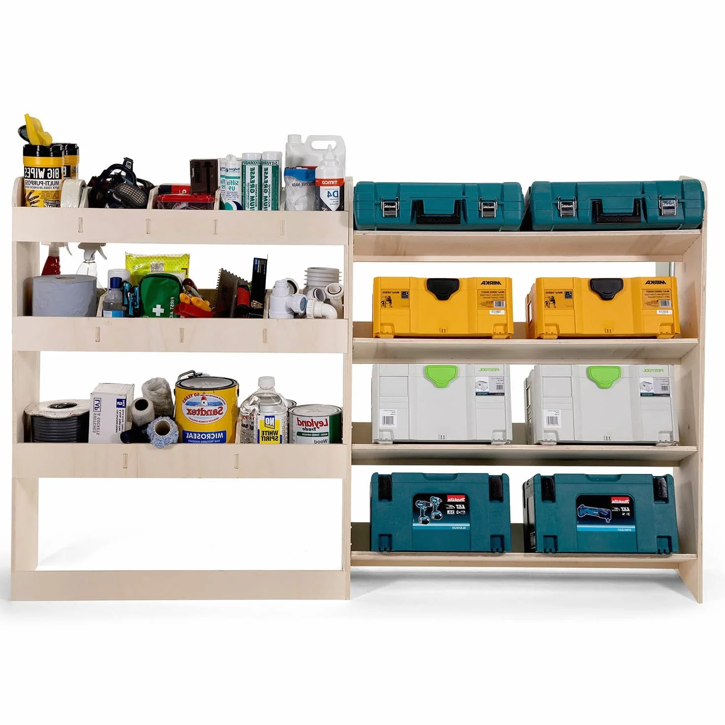 VANIFY Scaffali per Furgone Fiat TALENTO L1 2016+ Caja de herramientas