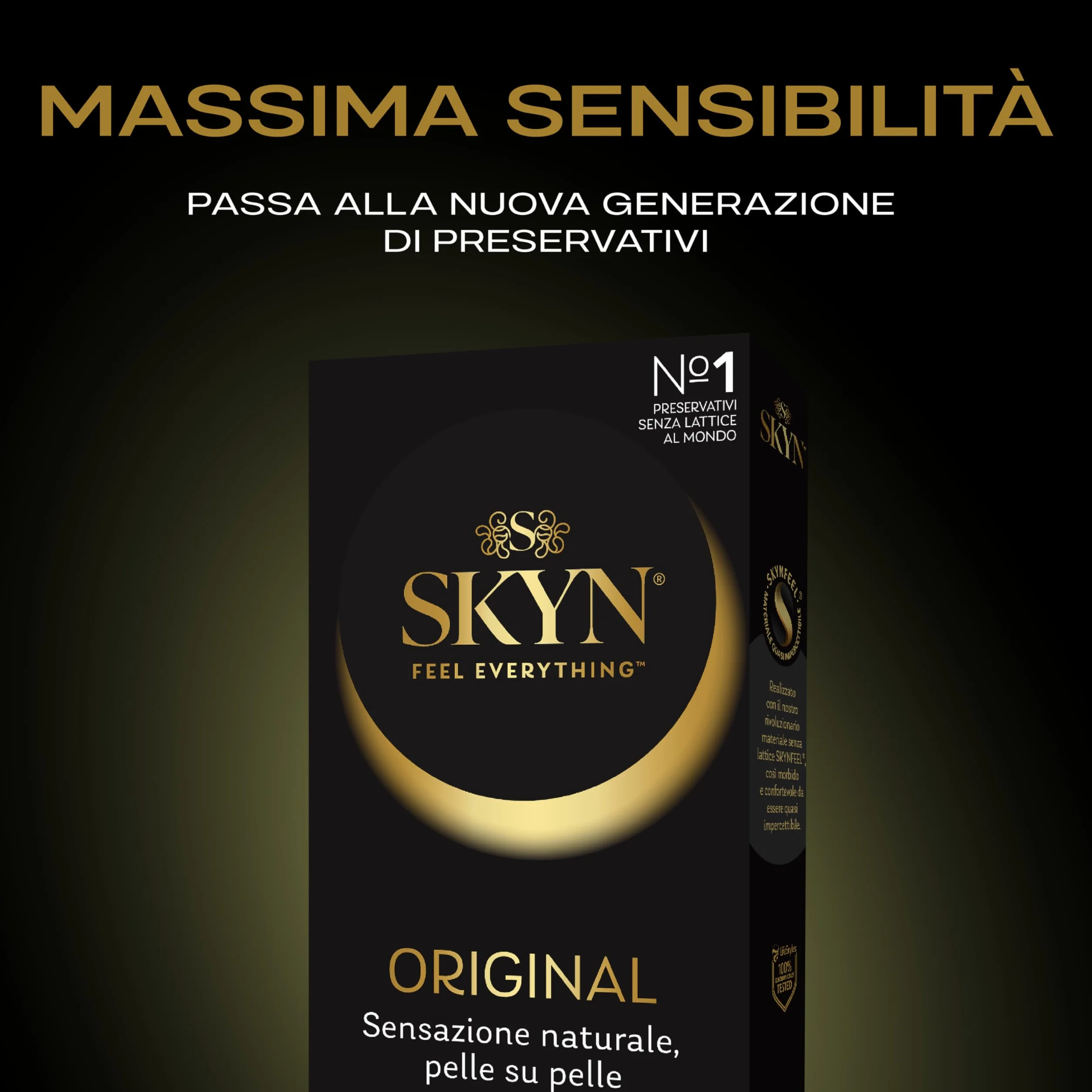 SKYN Original Preservativi Senza Lattice in Poliisoprene Ultra Comfort 40 Pezzi