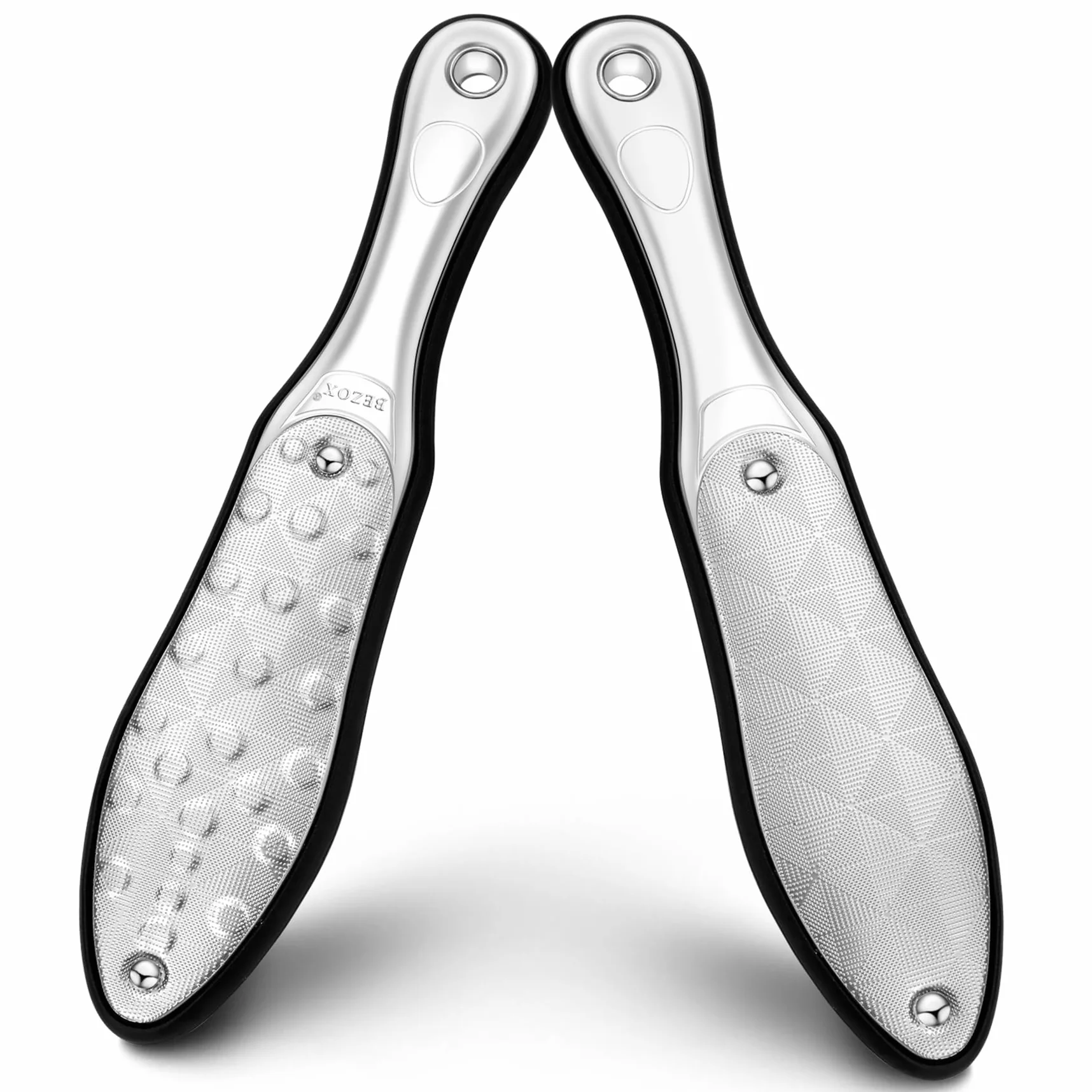 BEZOX Lima Per Piedi In Acciaio Inossidabile Professionale Attrezzi Pedicure Rimuovere Calli