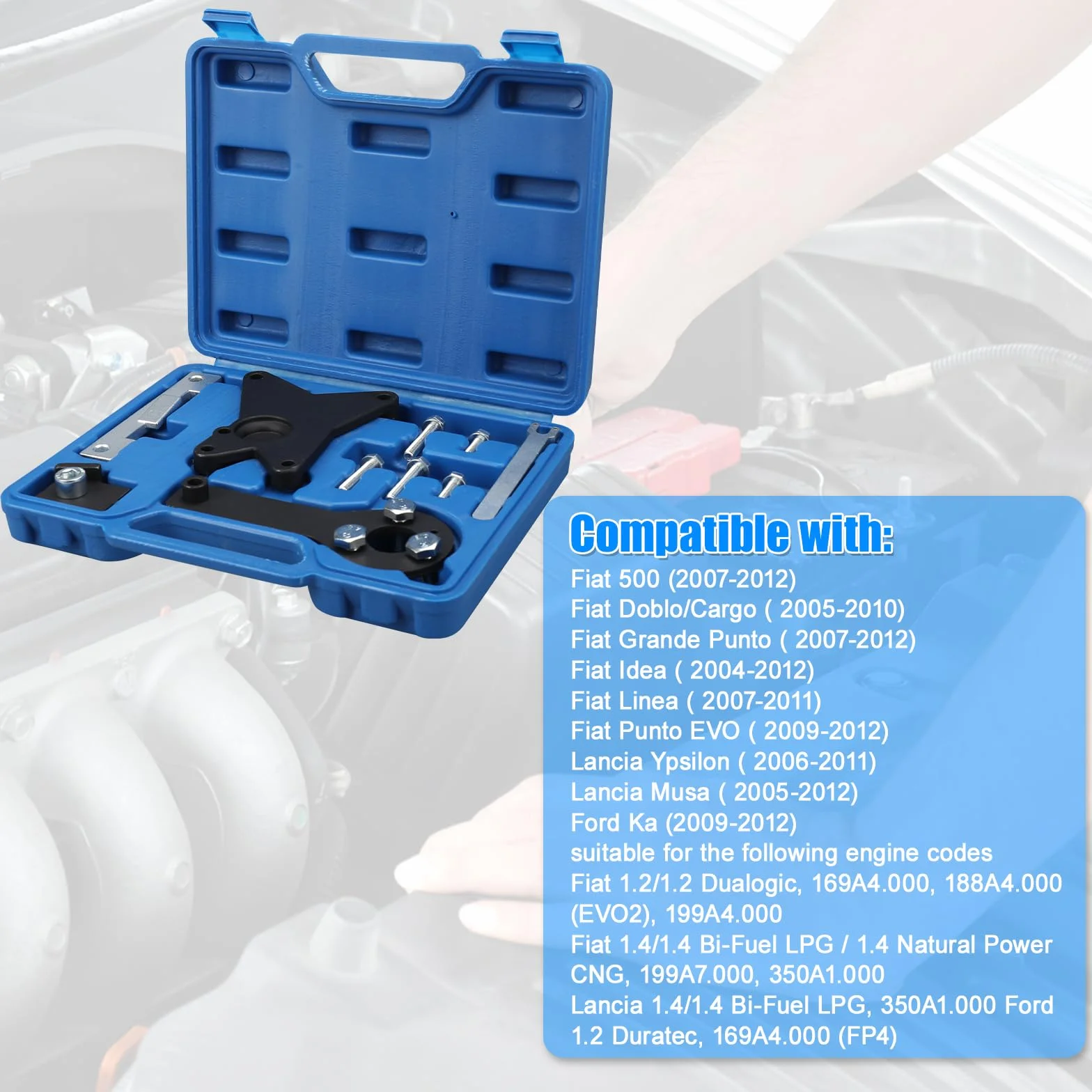Strumento Regolazione Motore Compatibile Ford Lancia 1.2 L 1.4 L 8 Valvole