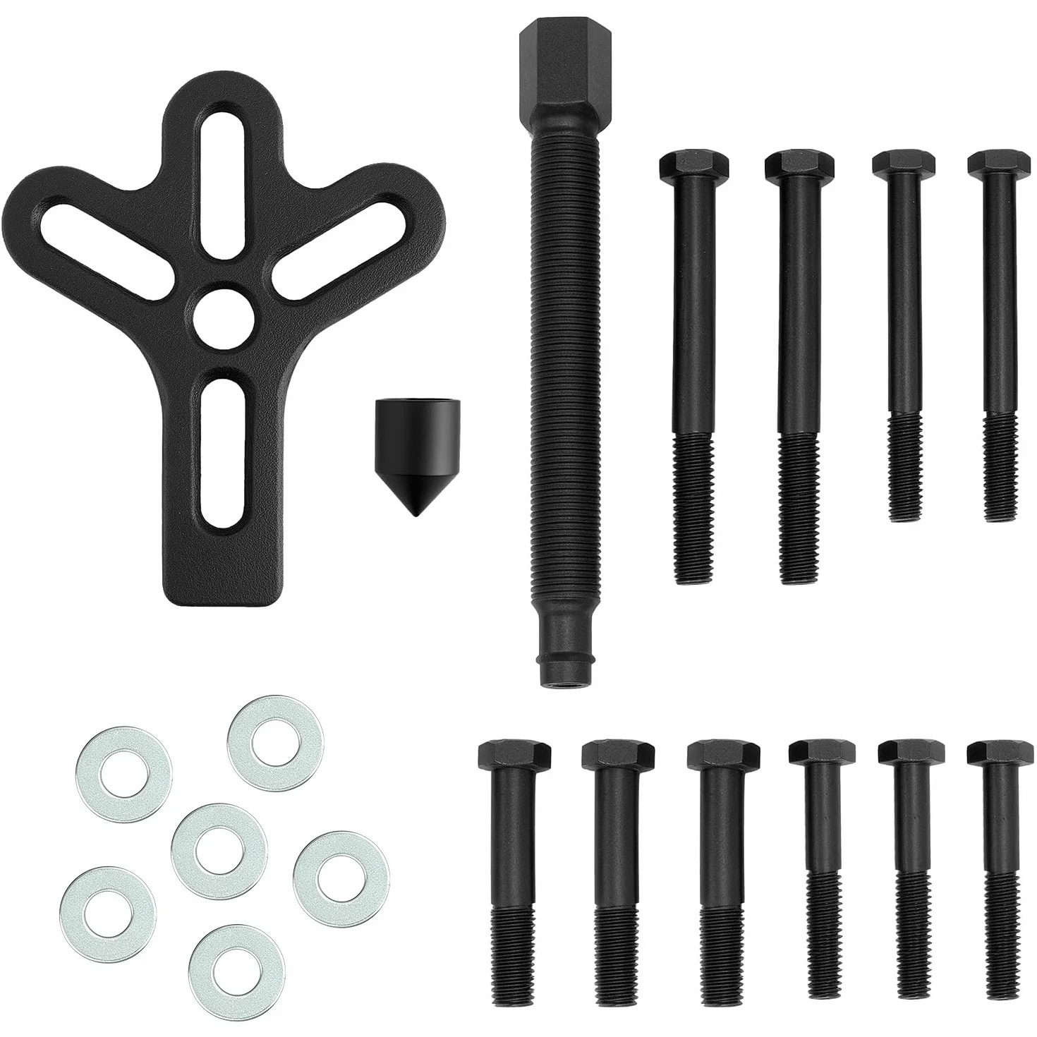 QWORK 13 Pezzi Kit Estrattore per Volante Harmonic Balancer