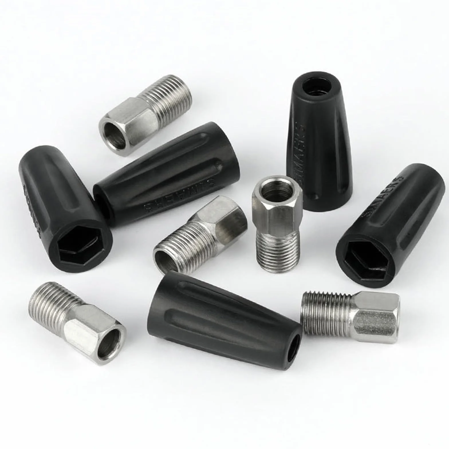 Bullone Cavo Idraulico Freno 8mm 5Pcs Enduring Bike Vite di Serraggio Silicone Connettore Sostituzione