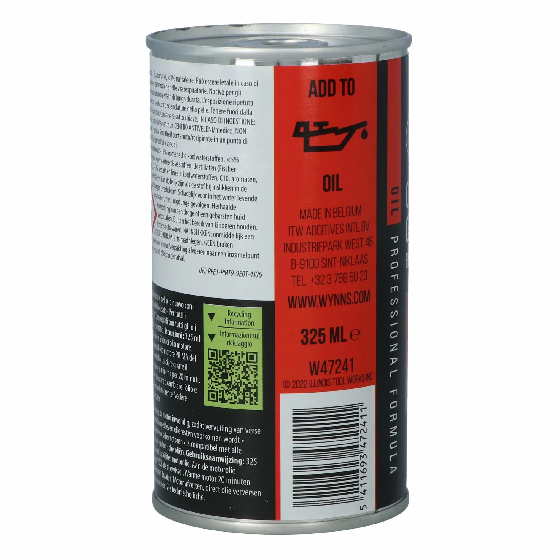Wynn's Oil System Cleaner 325ml Additivo Olio Motore