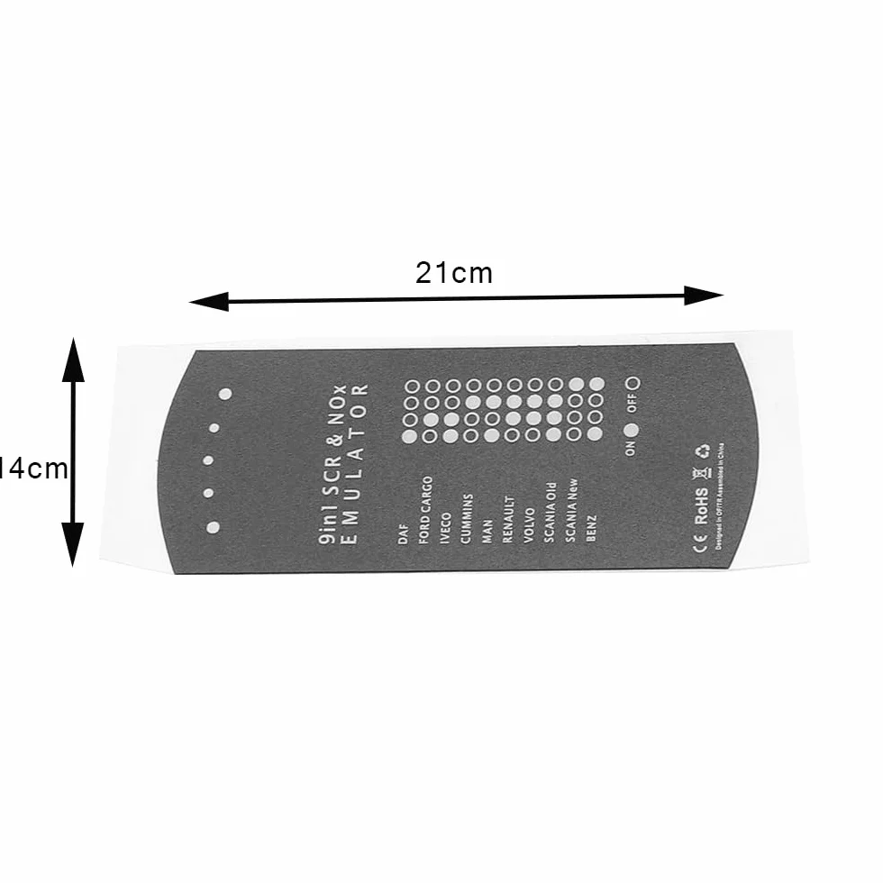 Kit scatola emulatore strumento diagnostico per camion 9-in-1 veicoli pesanti
