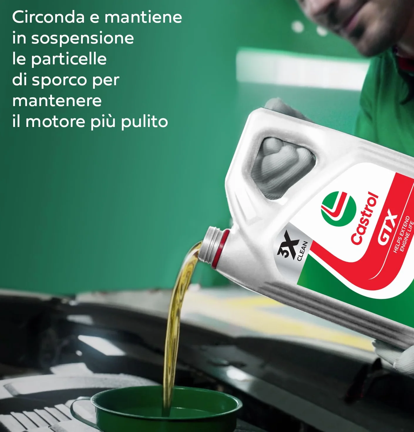Castrol GTX 10W-40 A3/B4 Olio Motore 5L