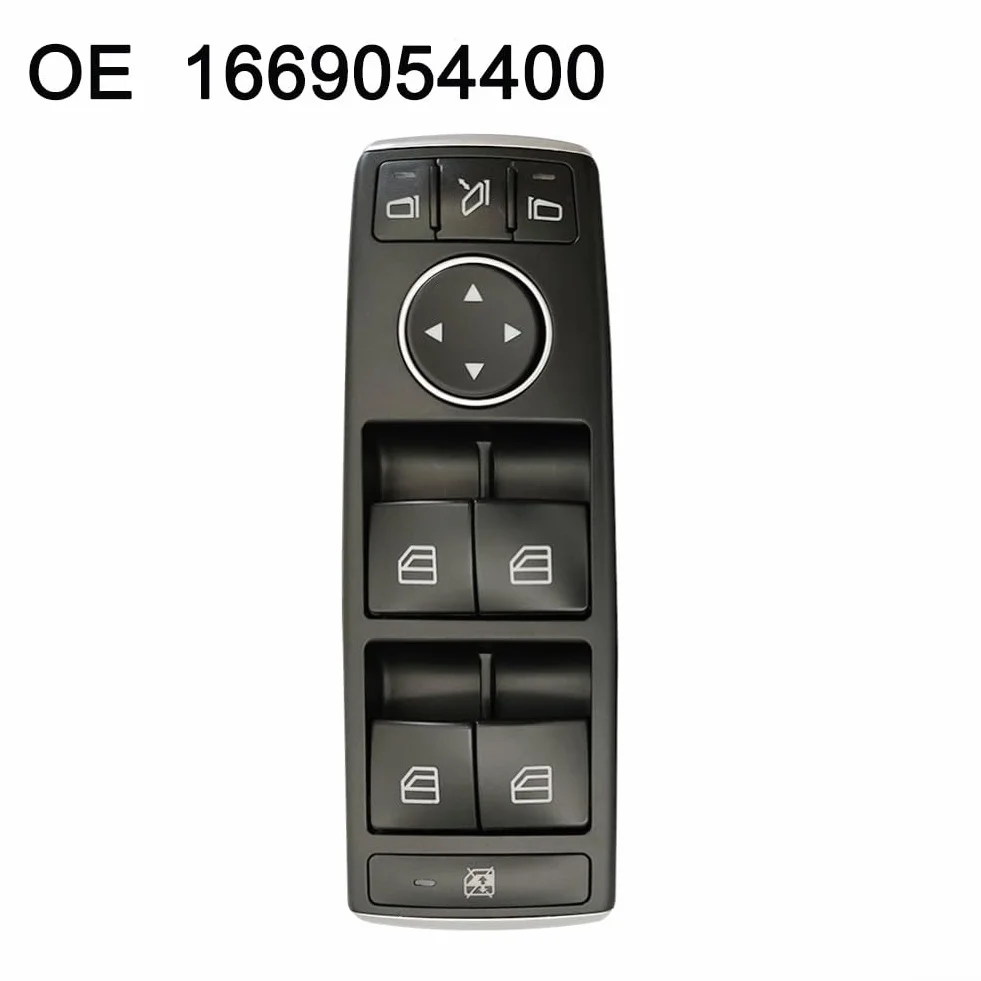 Gruppo interruttore alzacristallo elettrico 1669054400 per Mercedes-For GL450 (2013-2016) Classe A W176 (2013-2018) Classe B W246 (2012-2019)
