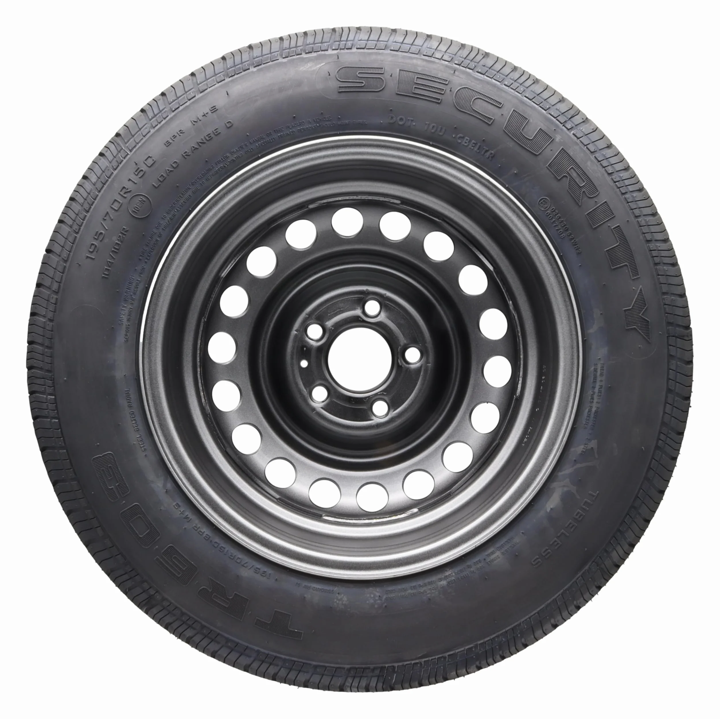 p4U Ruota completa | 195/70R15C 5,5Jx15 112x5 8PR TR603 ET30 - Rimorchio ruota rimorchio, m