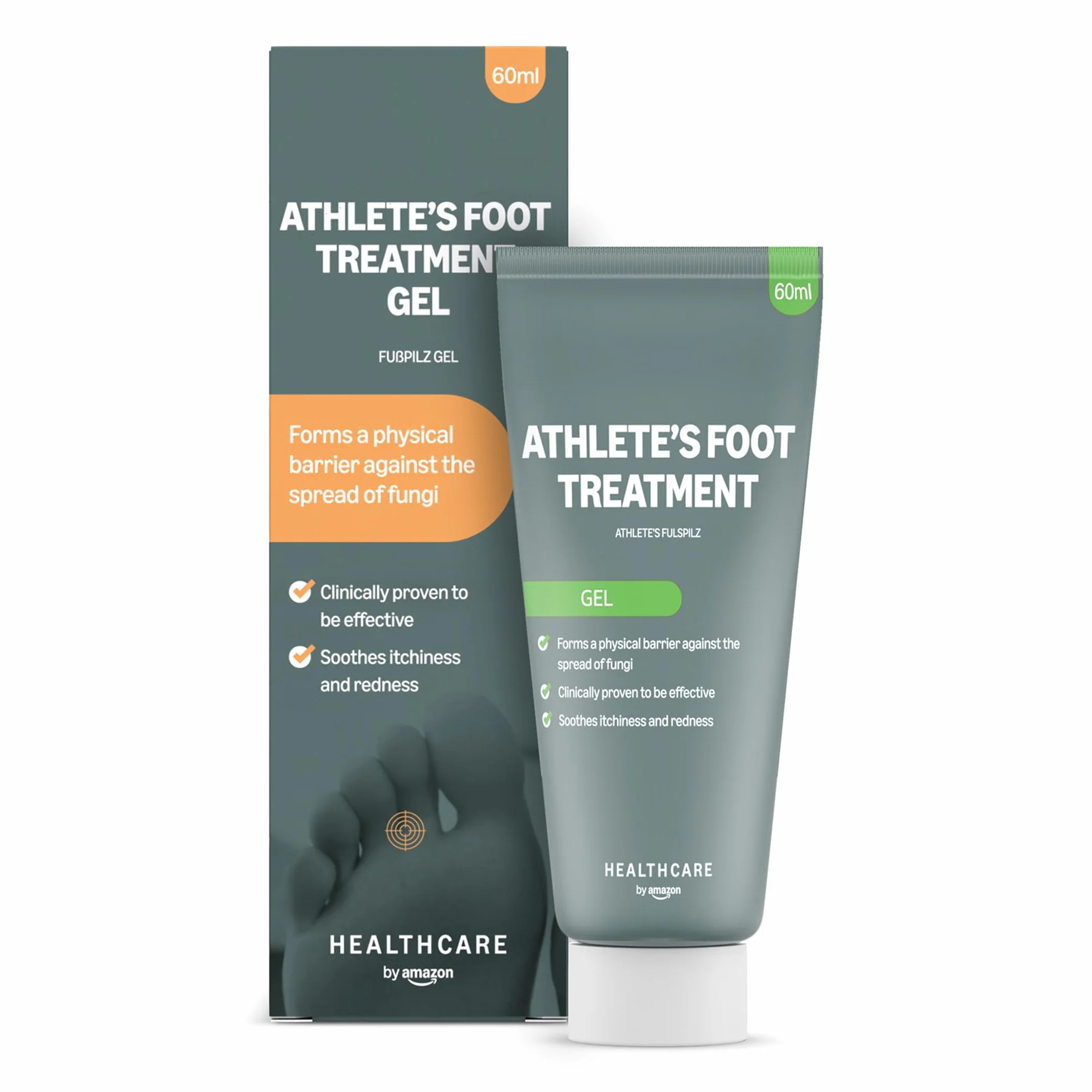 Amazon Healthcare Gel trattamento piede d'atleta 60ml