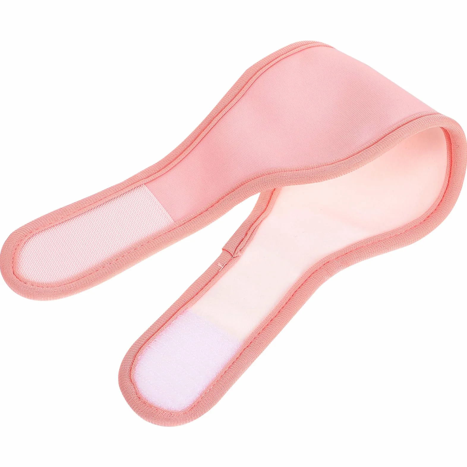 Fascia per Impacchi di Ricino Riutilizzabile per Massaggio Cervicale Morbido Rosa