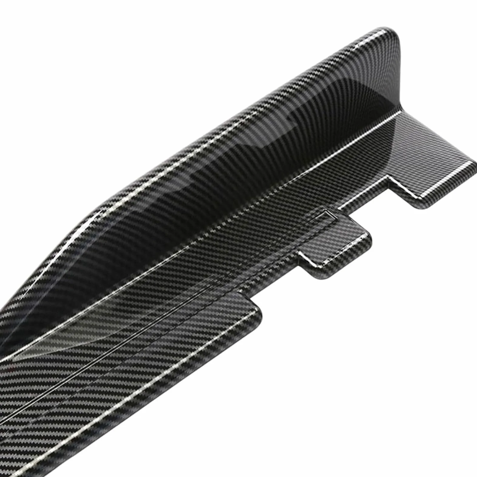 Auto Minigonne Laterali per Renault Arkana 2019 2020 2021 2022 2023 2024 2025, Alettoni Laterali Gonna Laterali Estensioni, Accessori Auto,Carbon Fiber Look