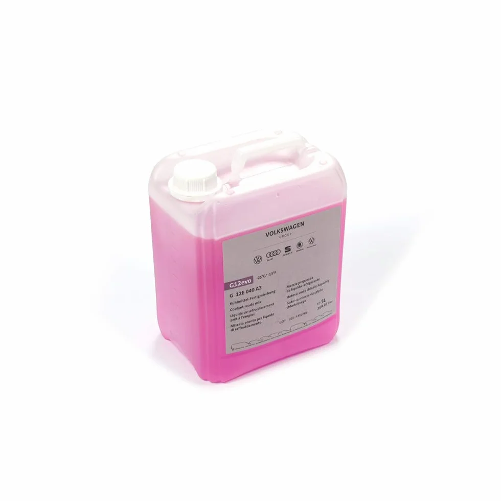 G12evo Liquido Refrigerante Ready Mix J4 Tanica, 5 Litro compatibile con VW