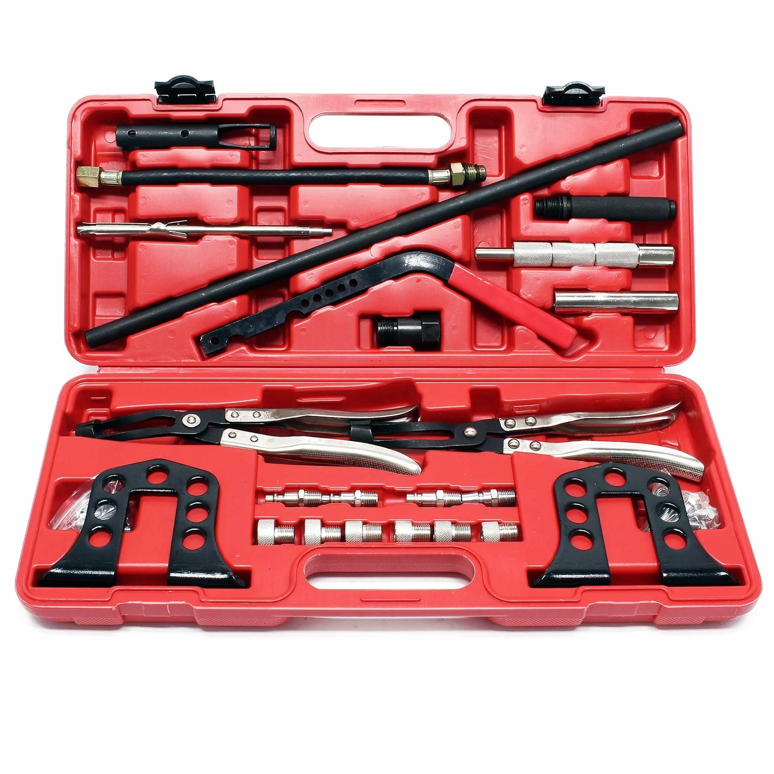Wiltec Set di Attrezzi per Molle e guarnizioni delle valvole Motori 8 16 24 Benzina Diesel