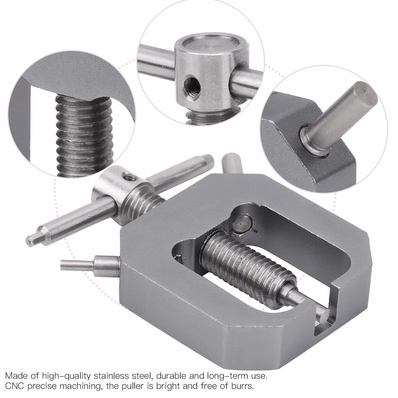 Estrattore per ingranaggi, modello RC universale in acciaio inox, motore pignone estrattore, per modellismo, giochi, riparazioni meccaniche, auto