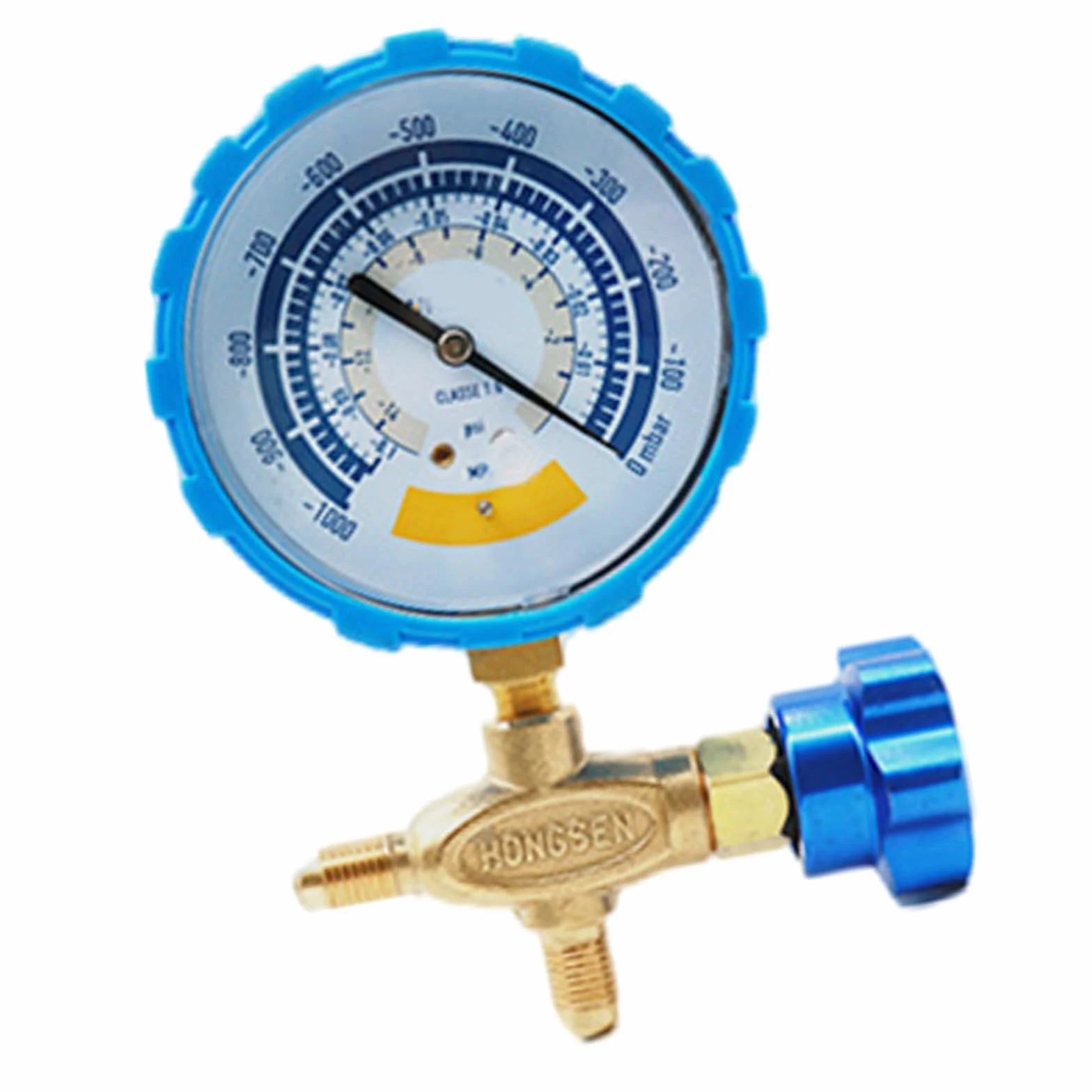 Manometro Accurato Strumento Misuratore Dell'aria 0-1000mbar 1/8 Connettore Vuoto