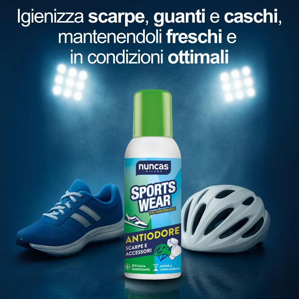 Nuncas Sportswear Spray Rinfrescante Scarpe 150ml