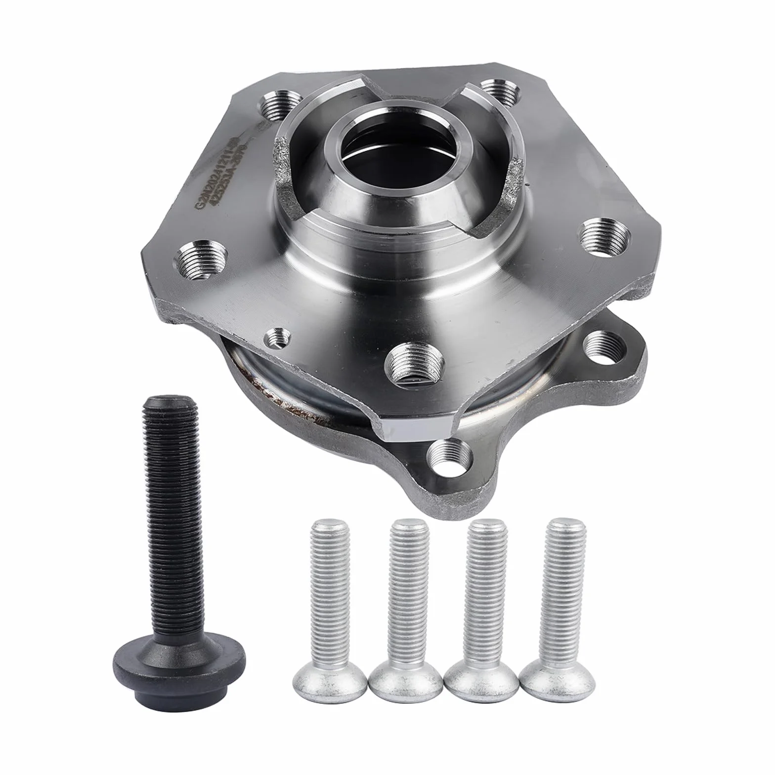 Mozzo ruota + set di cuscinetti ruota compatibile con A4 A5 A6 A7 A8 Q5 Q7 RS5 S4 S5 S6 S7 S8 2016-2022 4M0498625A 4M0498625B
