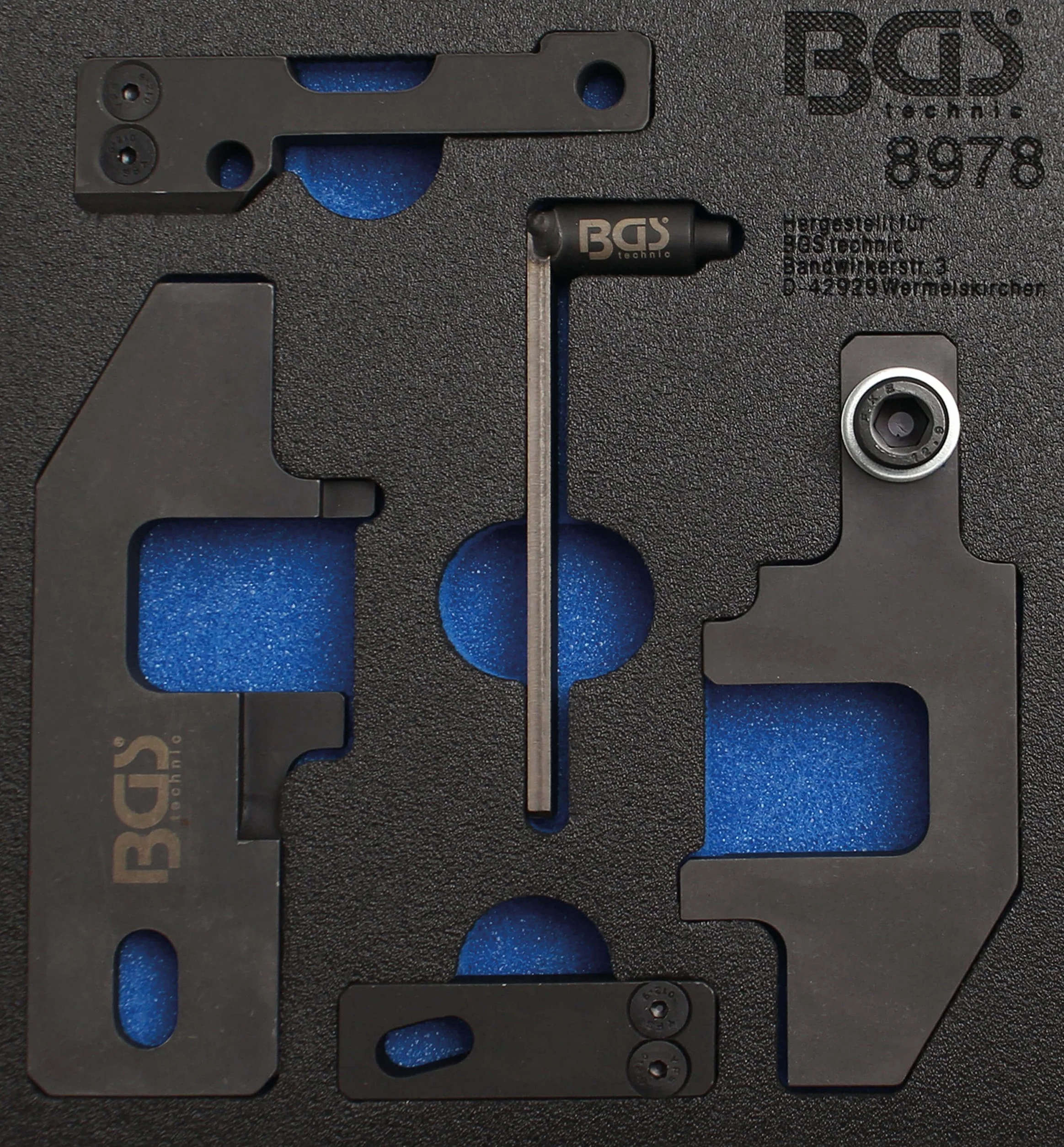 BGS 8978 Modulo per carrelli portautensili 1/6 set di manutenzione motore per PSA Toyota 1.0 1.2 VTi