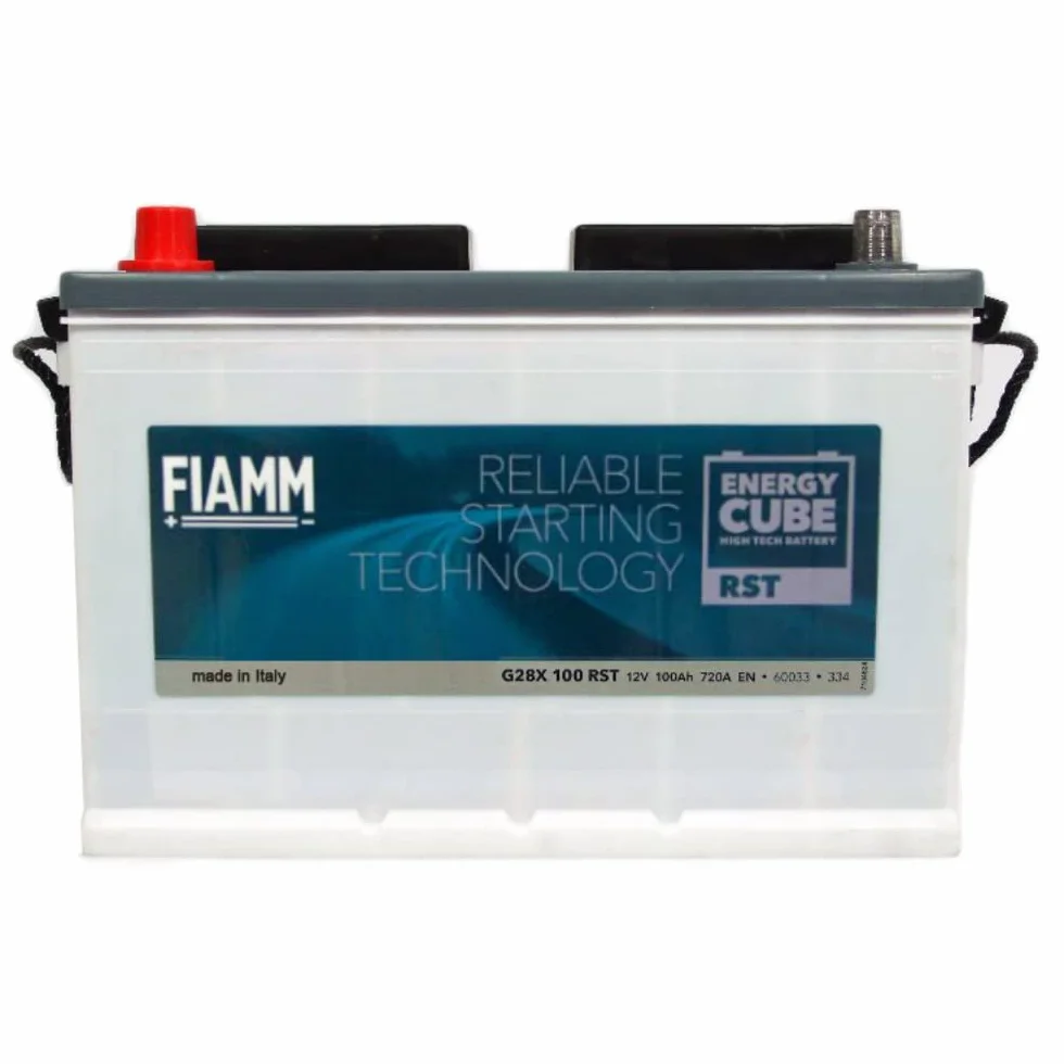BATTERIA TRATTORE FIAMM G28X RST EnergyCube - 100Ah 720A 12V
