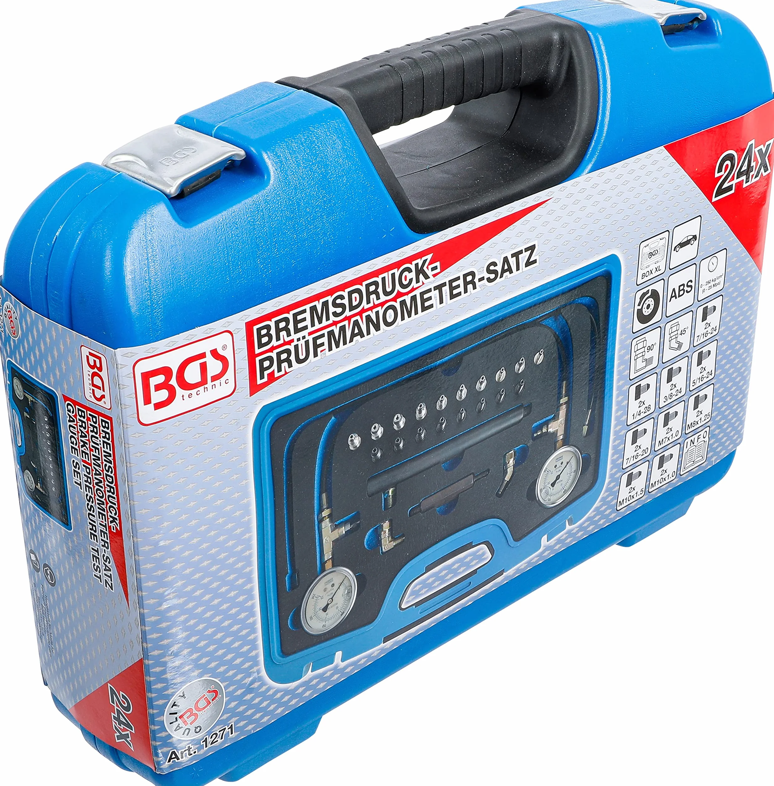 BGS 1271 | Set di manometri per freni