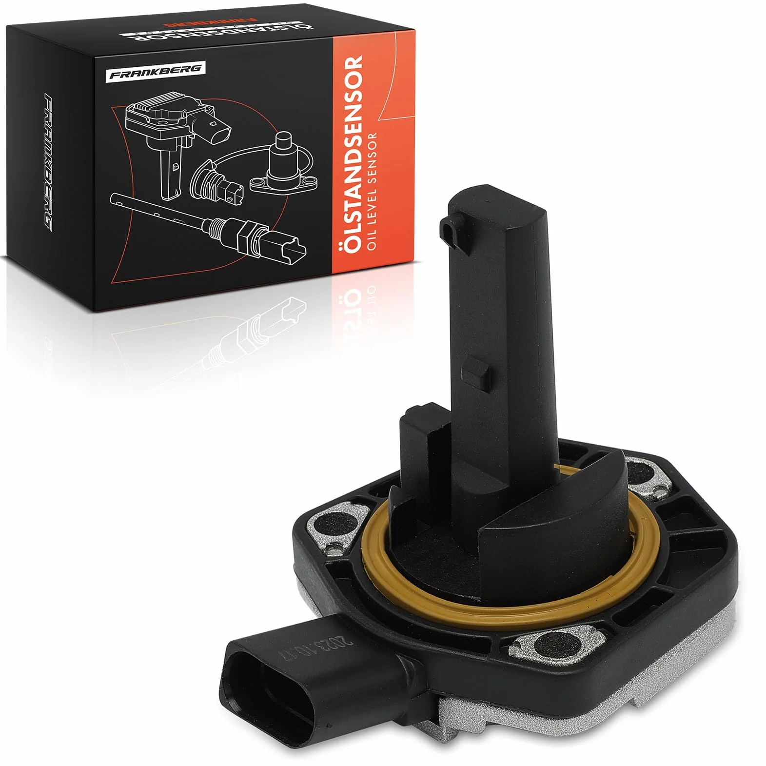 Frankberg Sensore livello olio 3-Poli Compatibile con Golf IV 1J1 L.u.p.o 6E1 6X1 A2 8Z0 A4 8E2 A4 8D2 Replace# 1J0907660B