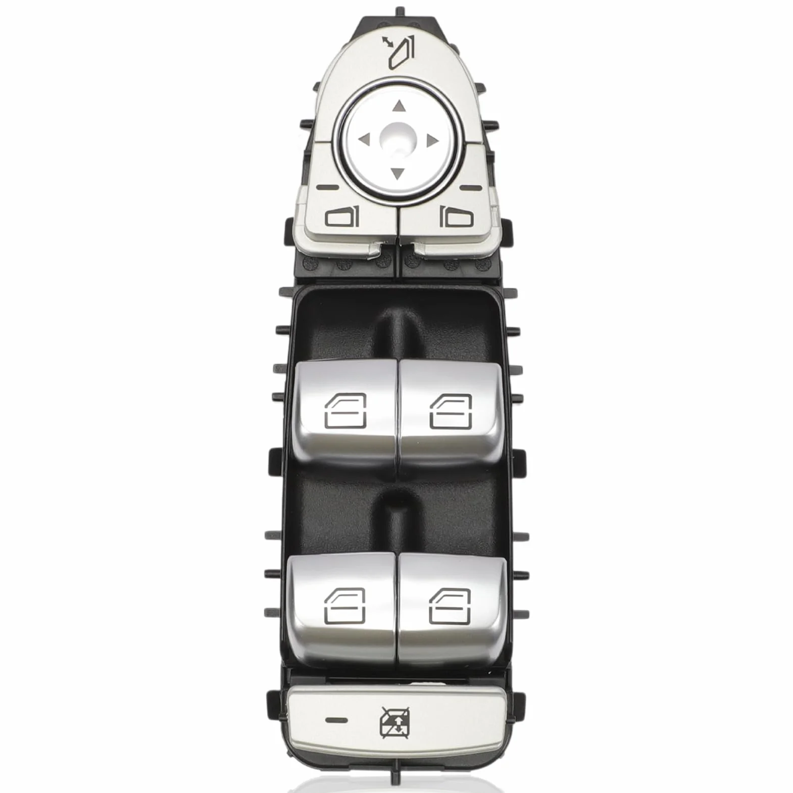 Interruttore Alzacristallo Elettrico W205 per Mercedes Classe C GLC W205 S205 A205 C205 Pulsantiera Pulsante Alzacristalli Finestrino Laterale Conducente OE # 2059056811 2229056800