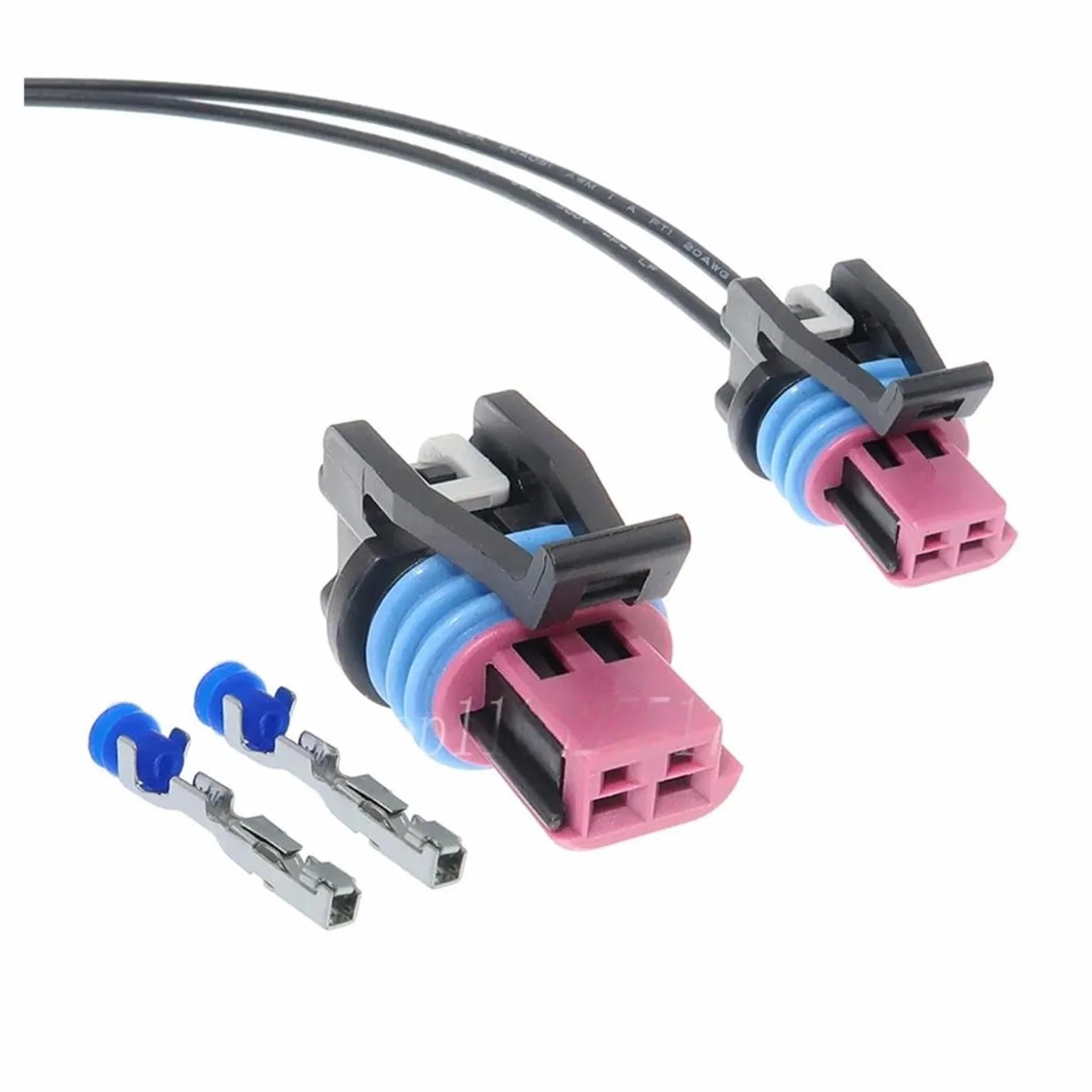 1 set 2 pin 15449028 13543639 Connettore sensore temperatura acqua for auto(1 Set female)