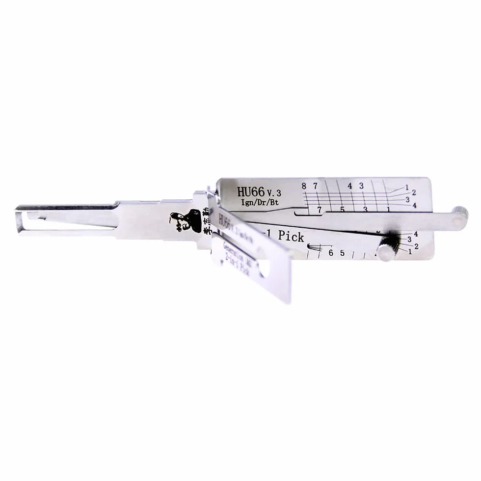 HU66 v3 Strumento 2 in 1 Aprire Decodificare Chiavi Auto Serrature