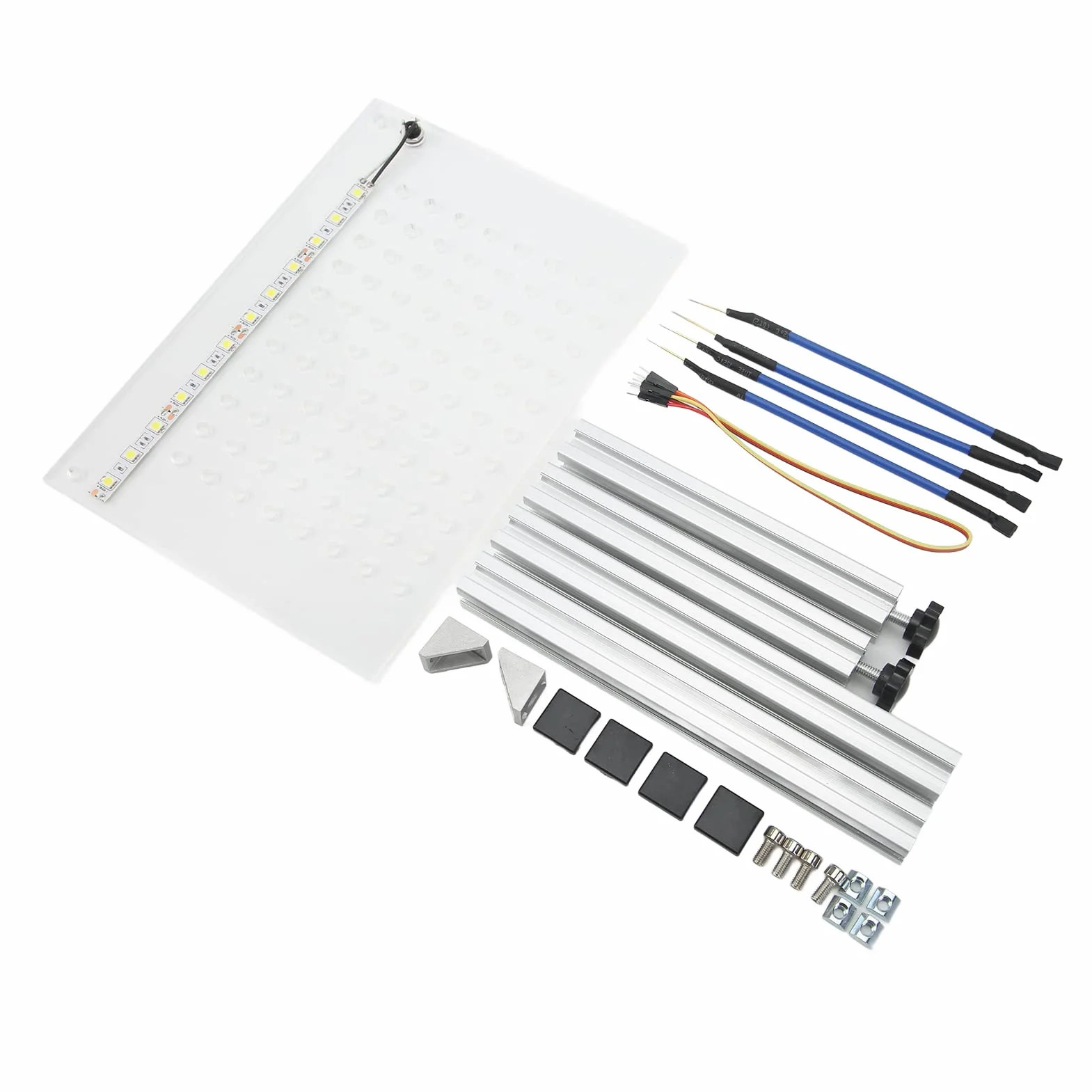 Staffa Telaio BDM LED, Strumento Programmazione ECU Multifunzione con 4 Sondine per KTAG Kess FGTECH