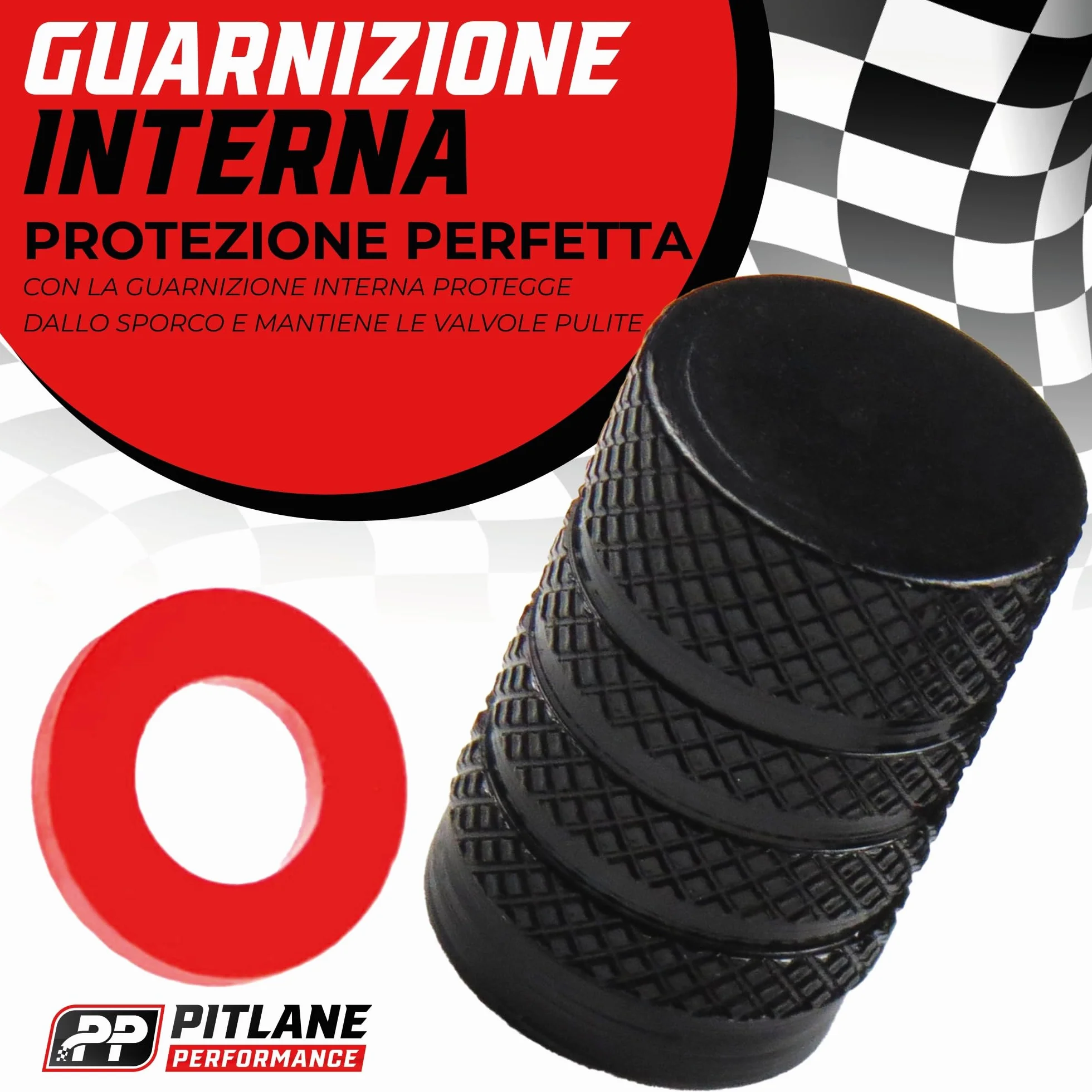Cappucci valvola in alluminio set da 4 Tappi per valvole Schrader Blu