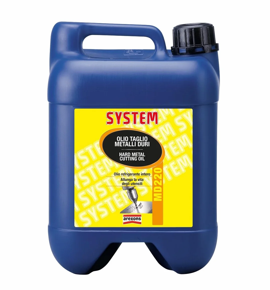 AREXONS SYSTEM MD 220 OLIO DA TAGLIO METALLI DURI 5 LITRI