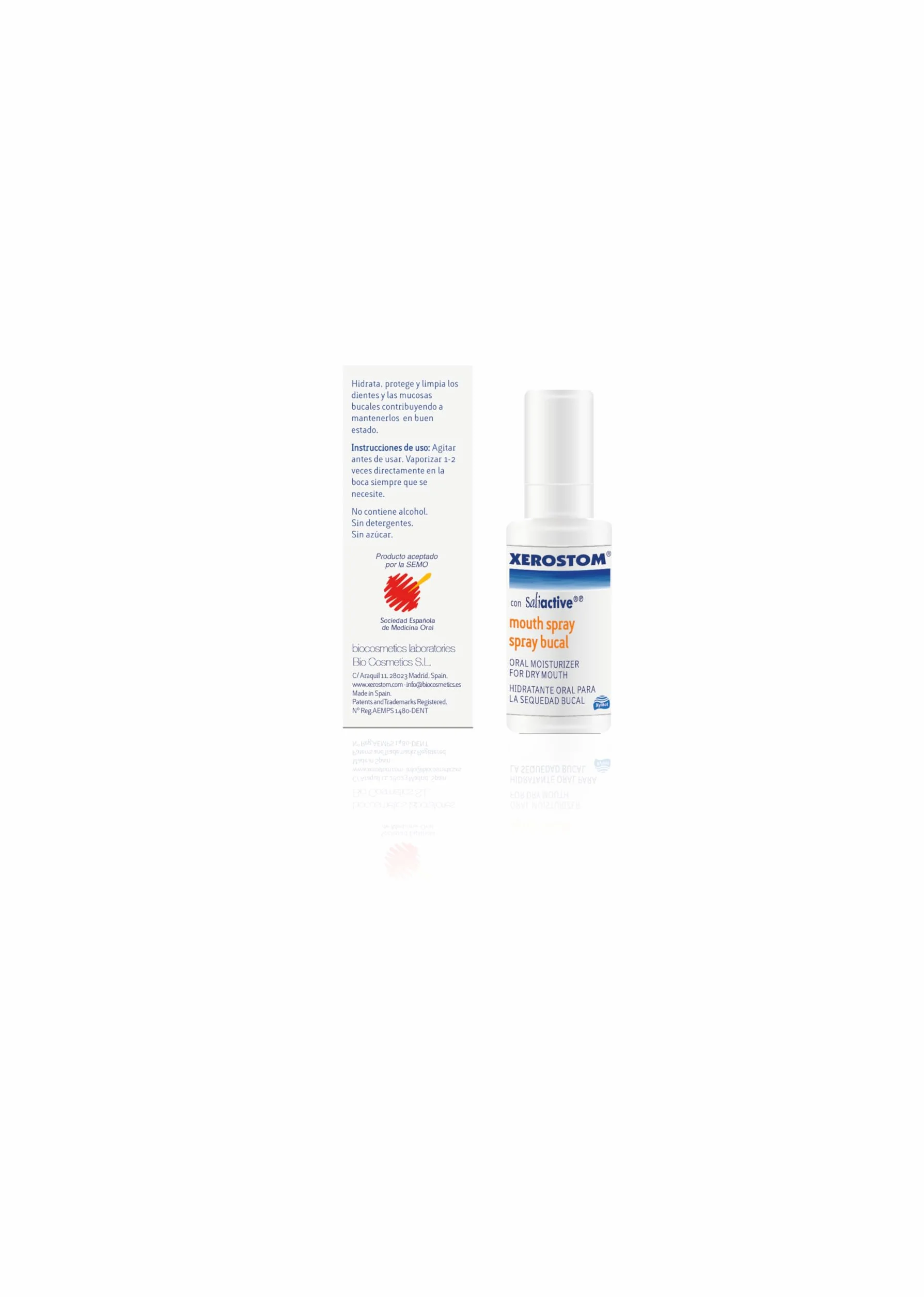 Xerostom With Saliactive Mouth Spray 6.25ml for Dry Mouth or Xerostomia
