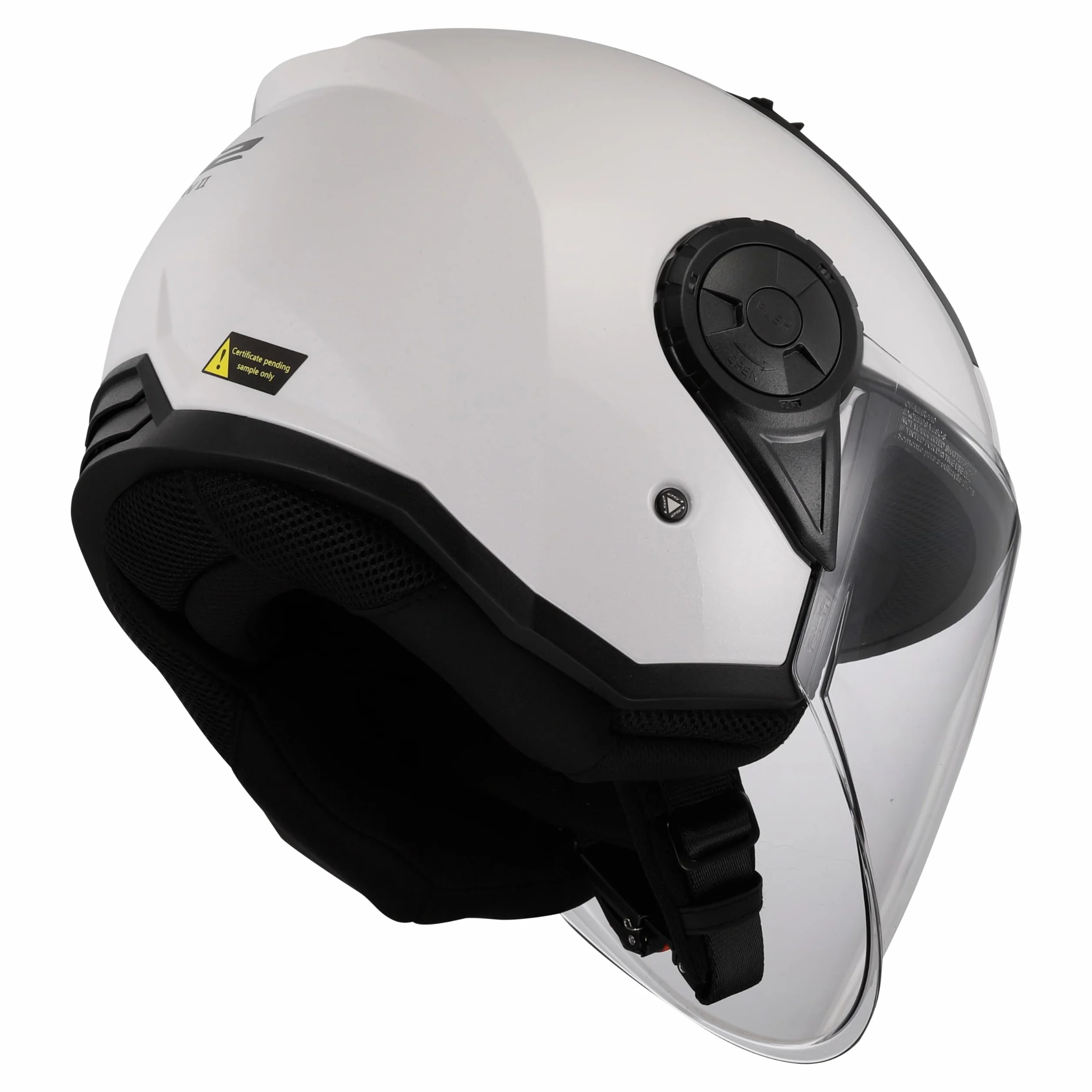 LS2 Open Faced Motorcycle Helmet Airflow II ECE 22.06 Gloss