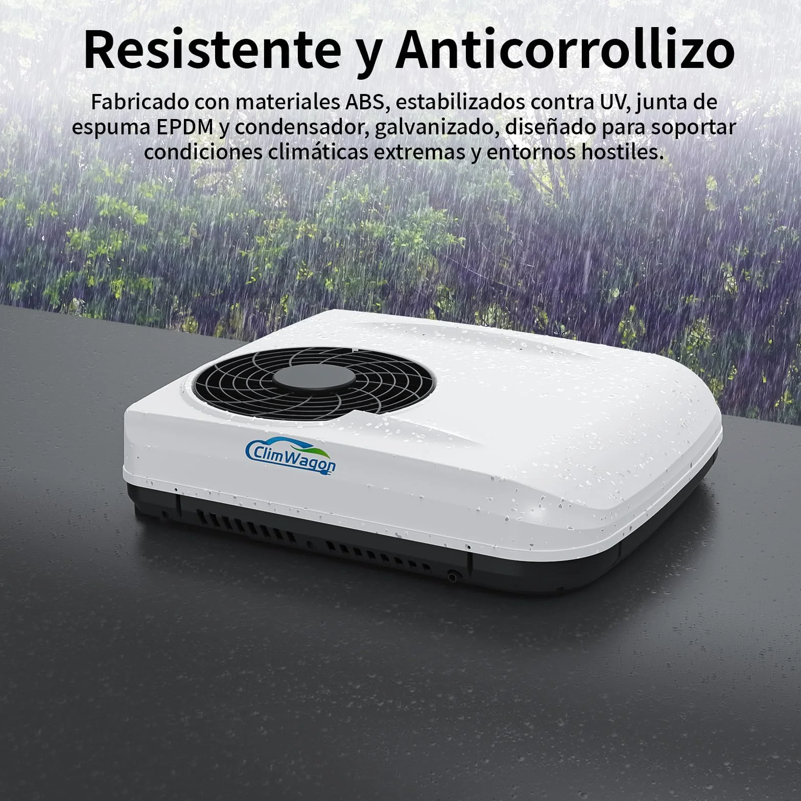 K202 Condizionatore Camper 12V 10000 BTU Inverter Caldo e Freddo R134a