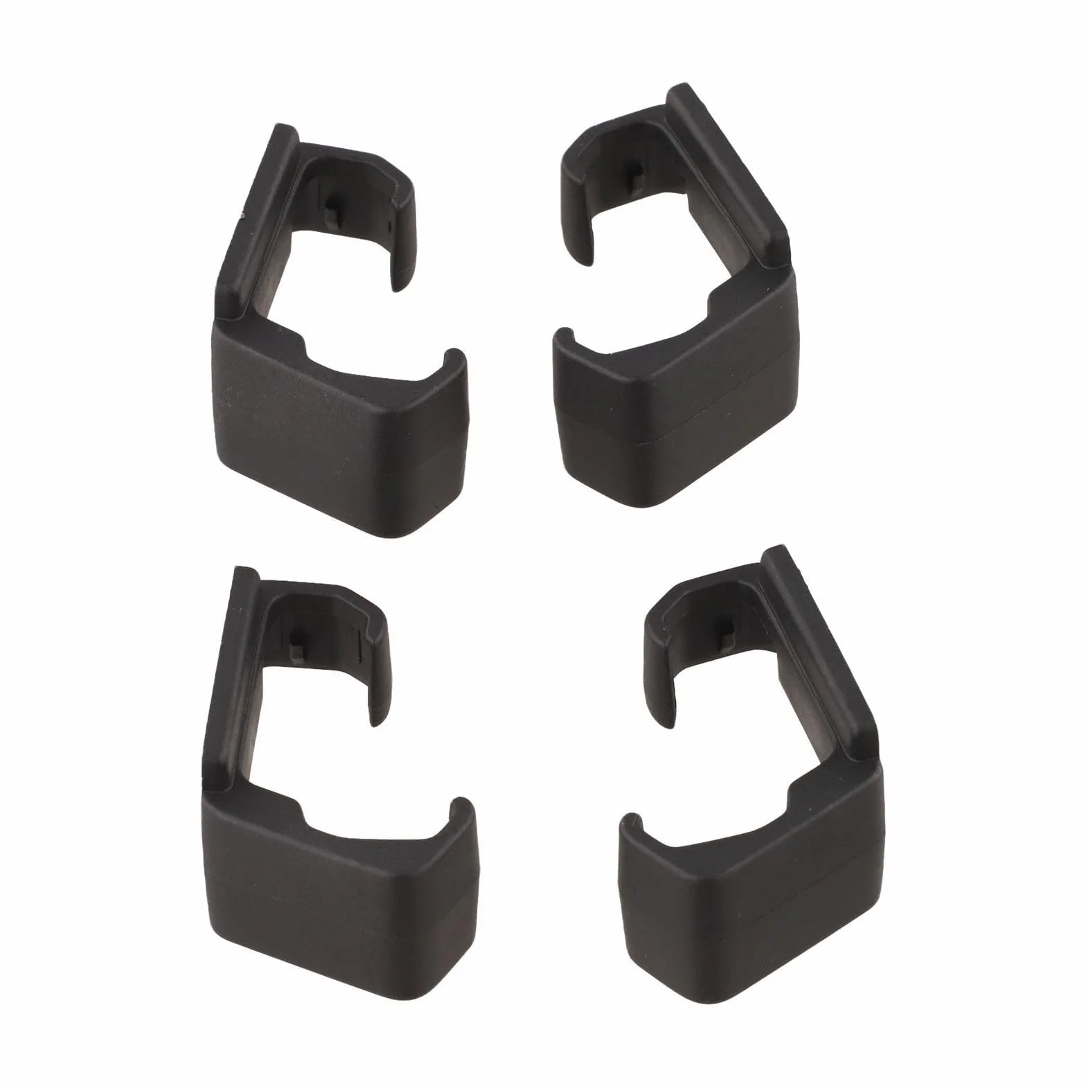 4 guide scorrevoli per coprisedili auto, per ID.4X 2021-2025, anteriore posteriore sinistro destro, OEM 11D881347 11D881348, parti interne di ricambio in plastica nera