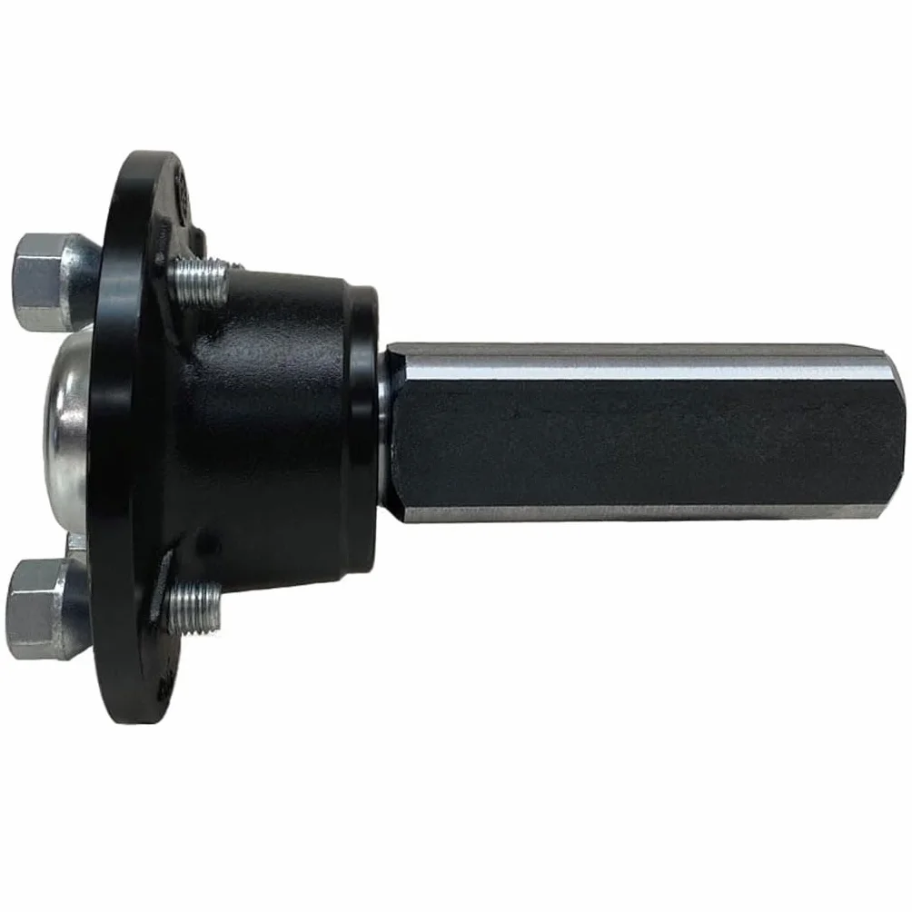 Parnells - Kit Rimorchio Atv, 2 Pneumatici e Ruote Wanda, Cerchi in Acciaio 20x10.00-8 + 100 mm + 2 Mozzi/Assi a Snodo, Senza Intoppo, Pneumatici Quad per Impieghi Gravosi, Diametro 500 mm, 900 kg