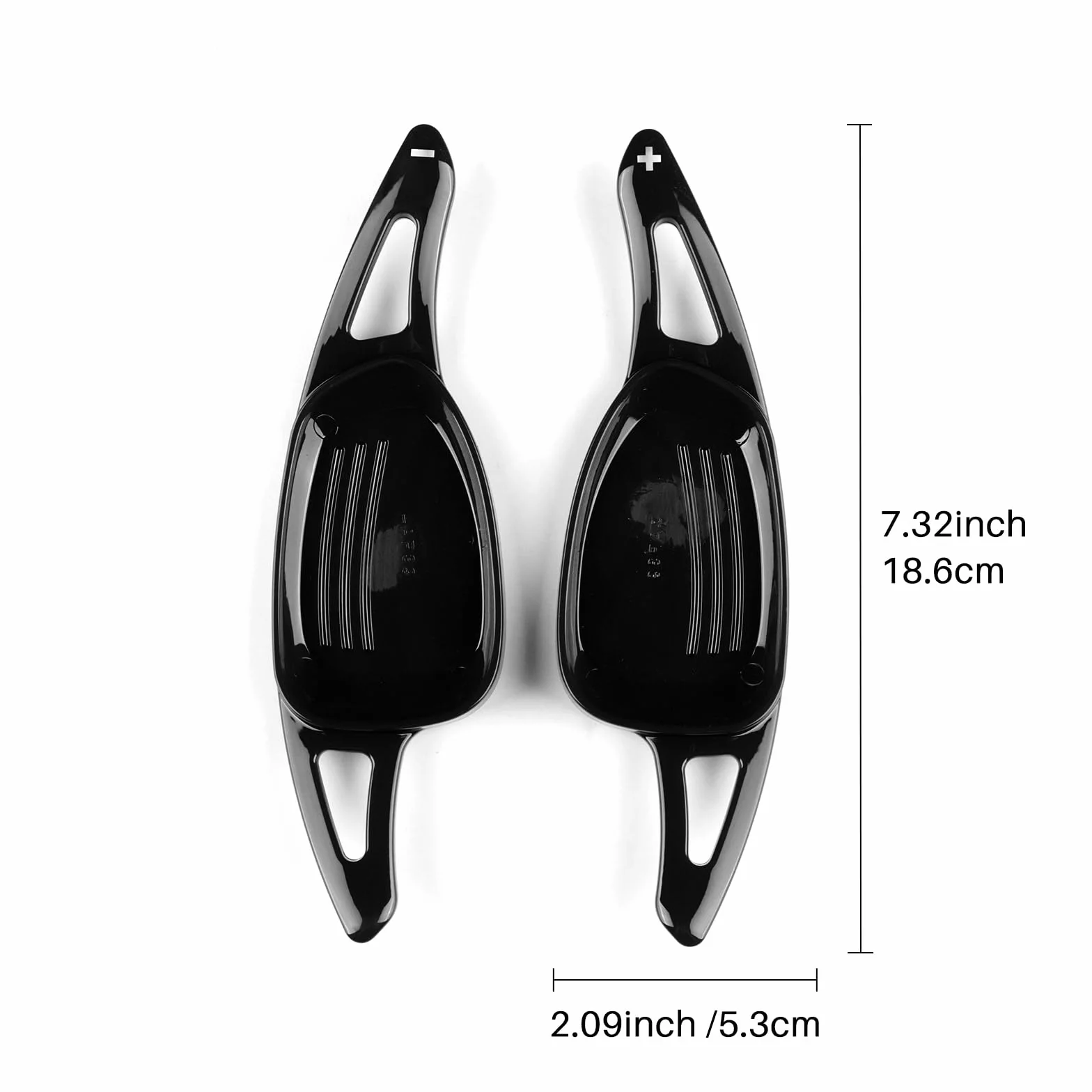 KUNGKIC Estensione bilanciere volante ABS Seat Cupra Leon Ateca Formentor 2021-2025 (nero)