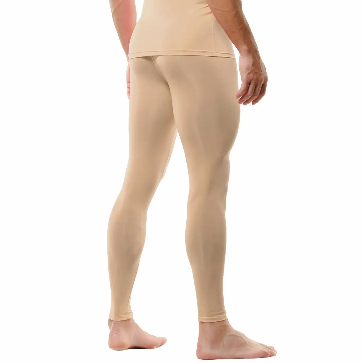 QiaTi Leggings Lunghi Compressione Uomo