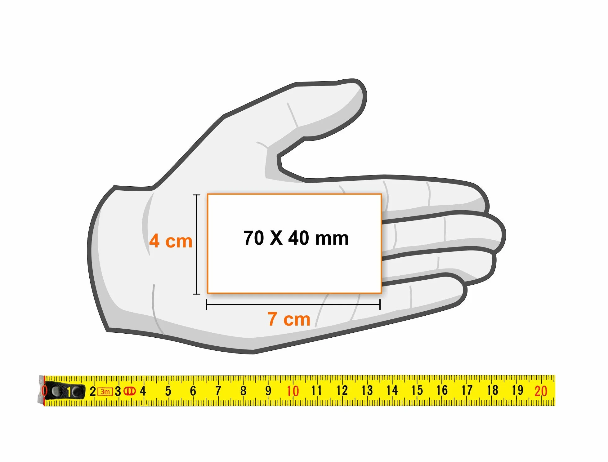 Adesivi Antifurto Satellitare GPS Readyprint 4 Trasparenti Interno Vetro 7 x 4 cm