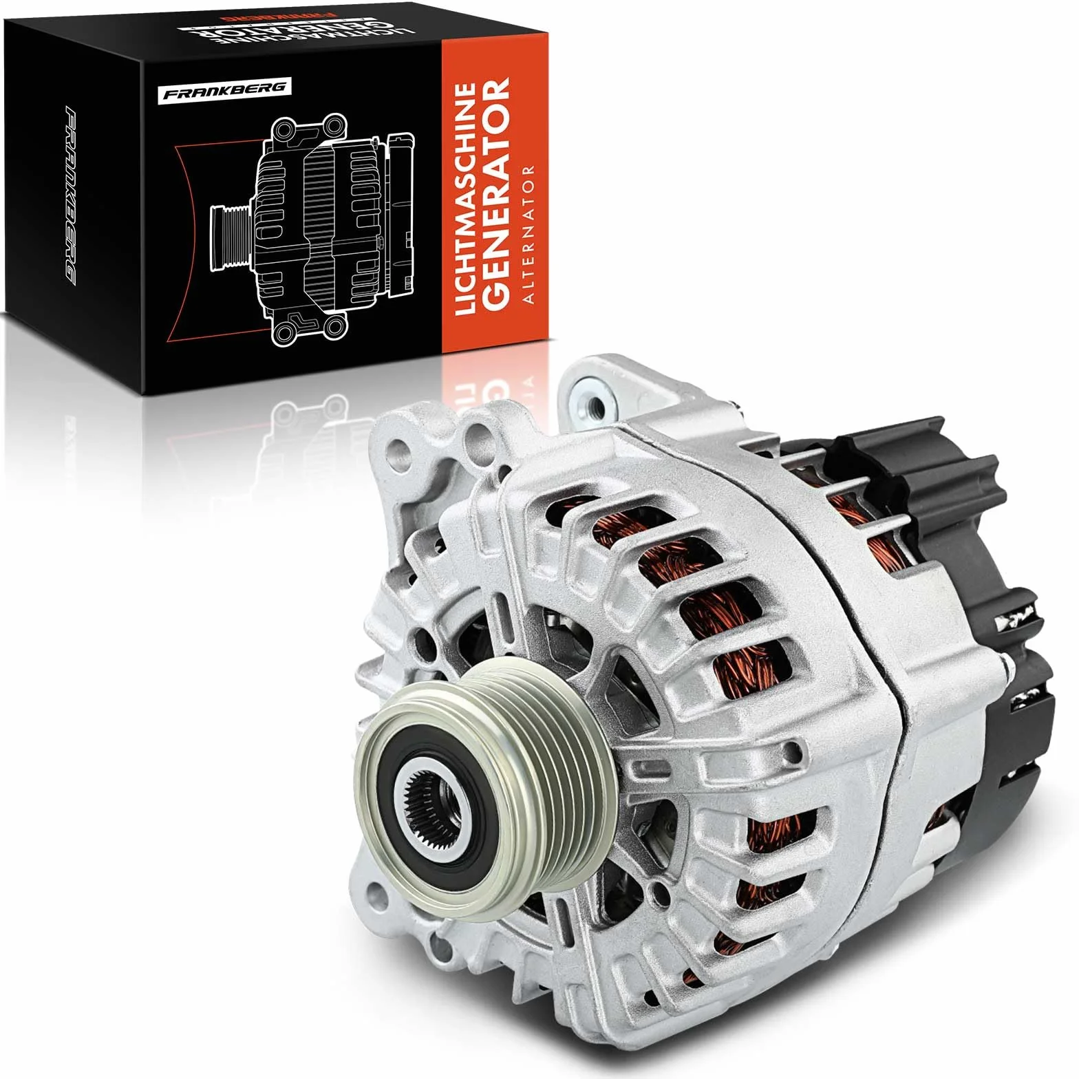 Frankberg Generatore Alternatore Compatibile con A6 Allroad 4GH 4GJ 3.0L Q5 8RB A6 Avant 4G5 4GD A4 Allroad 8KH A5 Sportback 8TA 3.0L