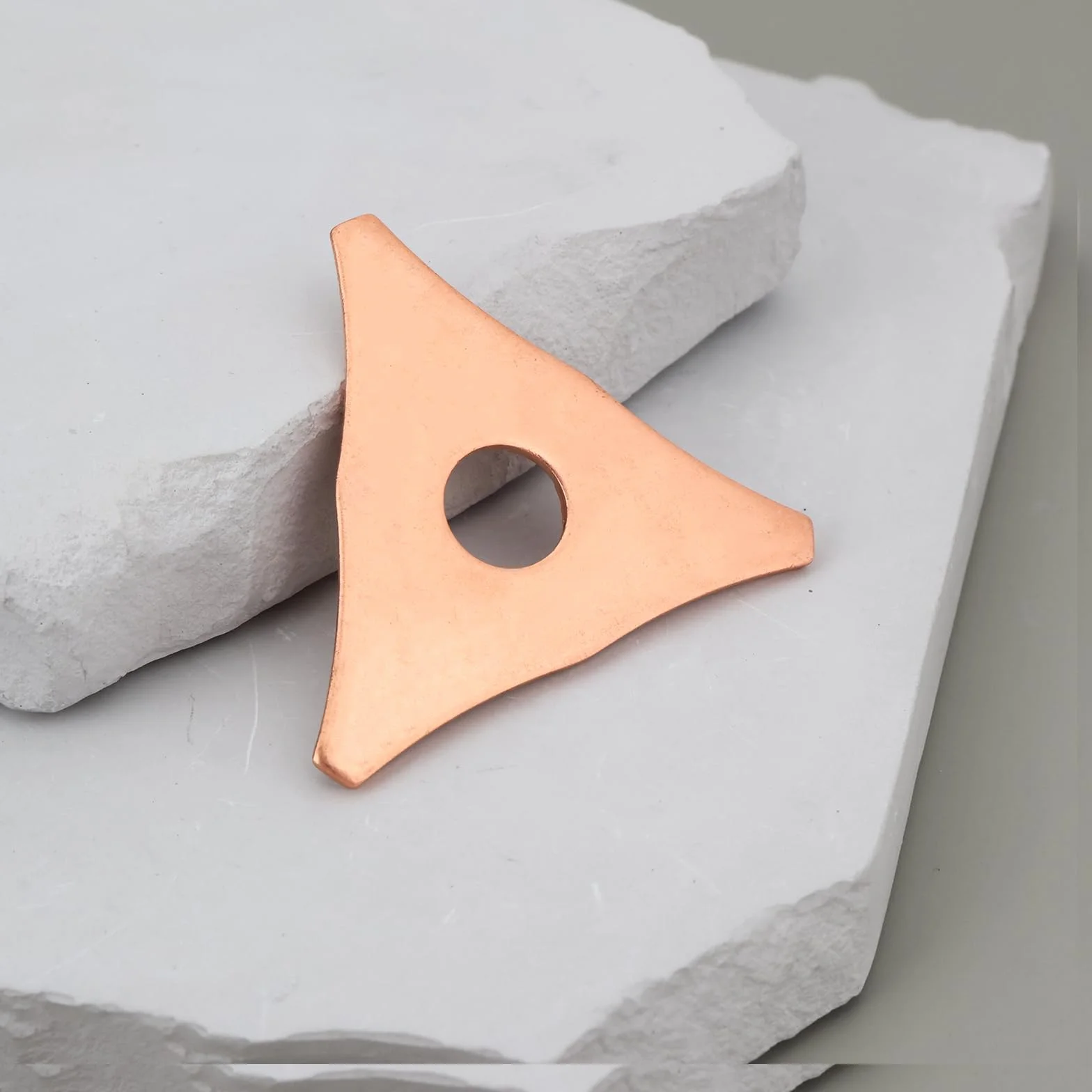 Guarnizioni triangolari placcate in rame per parti di riparazione in metallo Dheet automobilistico, 50 pezzi