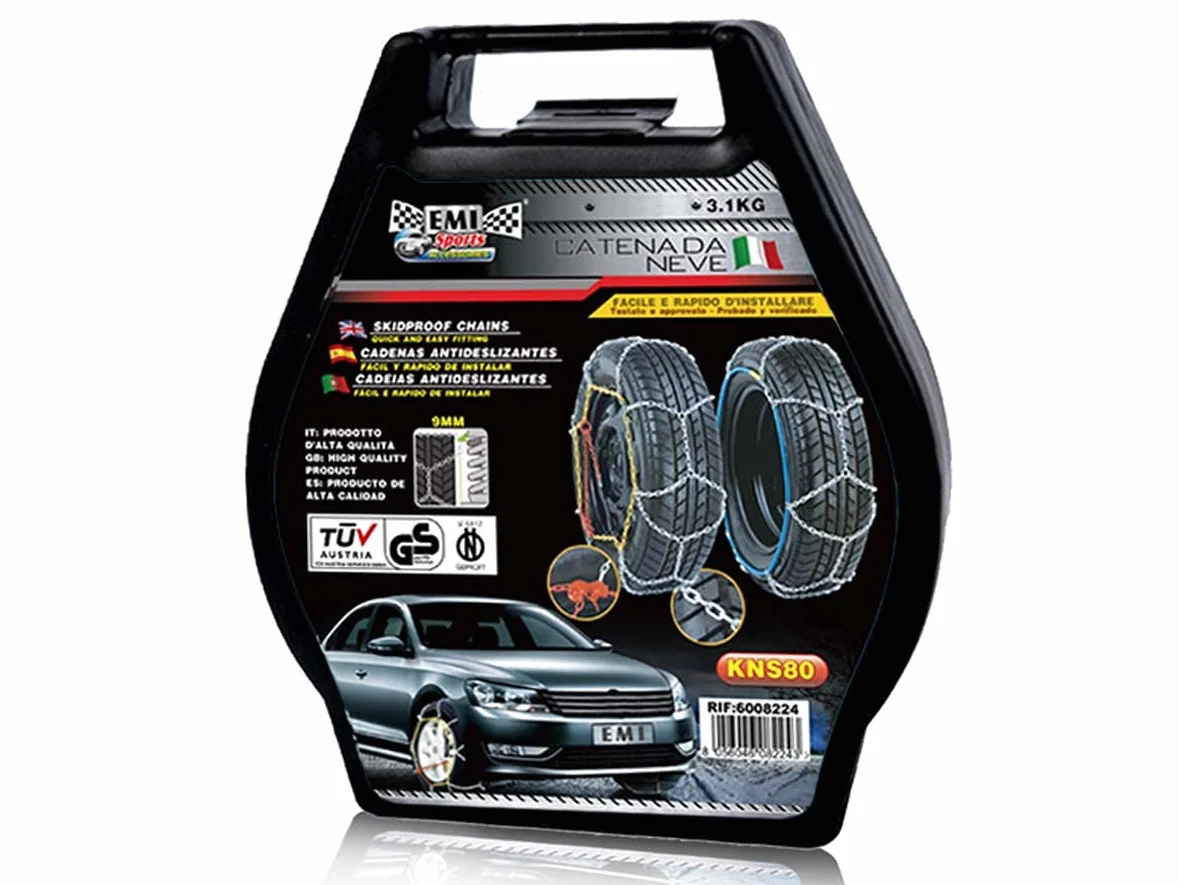 Catene Da Neve 195/55R16 195/60R16 205/50R16 215/45R16 215/50R16 225/40R16 225/45R16 185/60R17 205/45R17 205/50R17 215/40R17 215/45R17 225/40R17