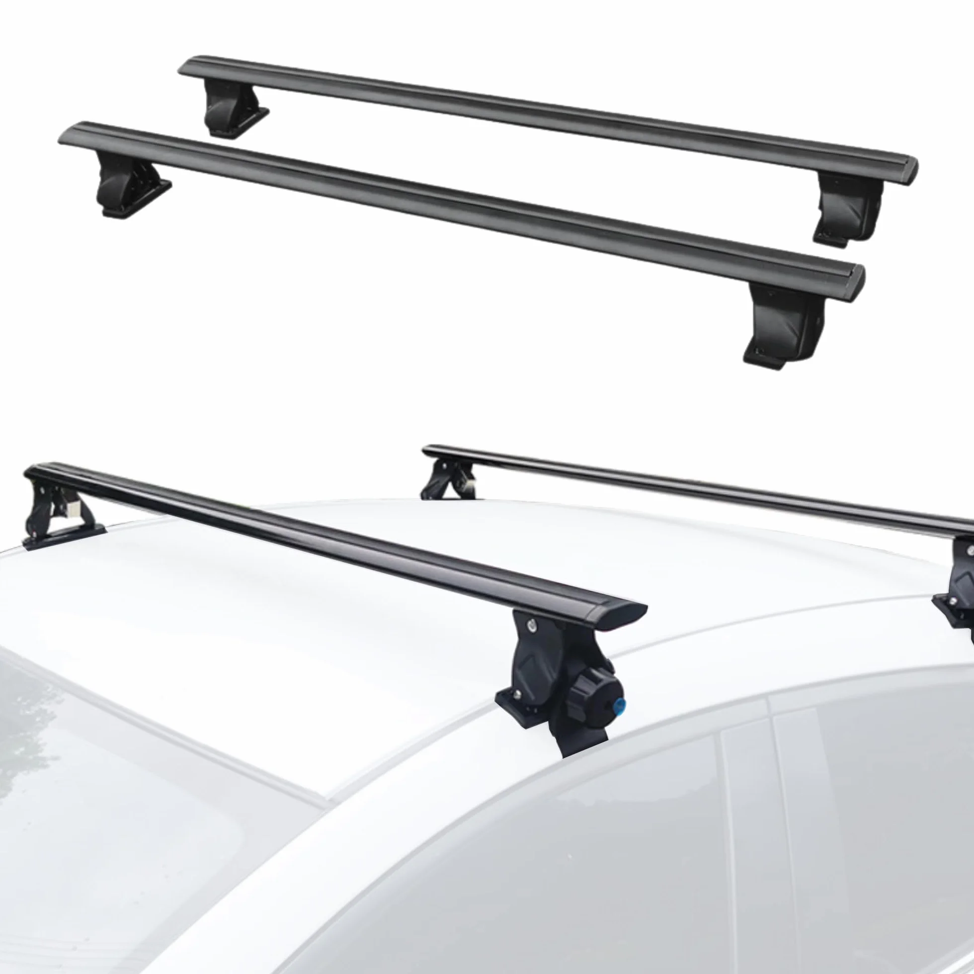 Barre Portatutto per Auto senza Railing Portapacchi da Viaggio