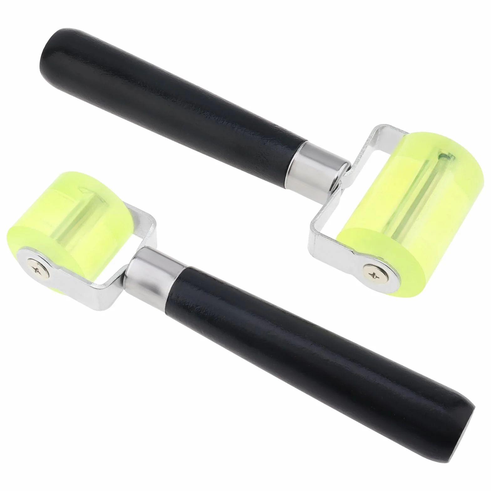 Rullo di applicazione fonoassorbente per auto per auto, 2 pezzi, per cuscinetti filtranti acustici/tappetino di riduzione del calore/carta da parati, rotella di rotolamento per cuciture in