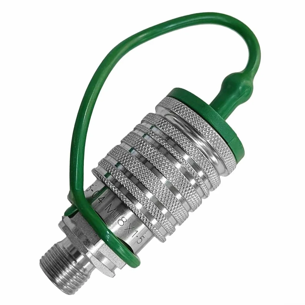 Presa idraulica dell'accoppiatore rapido AL172304 progettata per supporti idraulici ad alta pressione fino a 35MPa che soddisfano gli standard di sicurezza industriale per uso del trattore