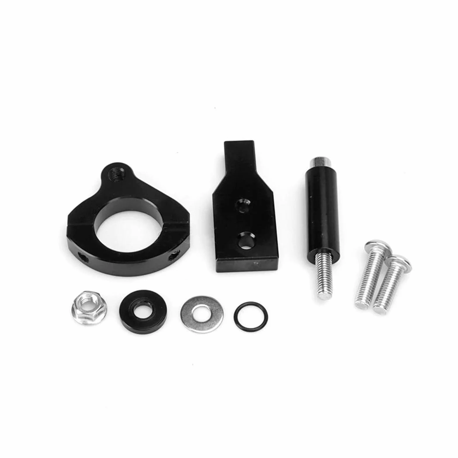 Ammortizzatore di Sterzo Regolabile CNC per Motocicletta, Staffa di Montaggio Completa per H&Onda per Forza 350 Nss350 2021-2023 Ammortizzatore di Sterzo Stabilizzatore(Colore 11)
