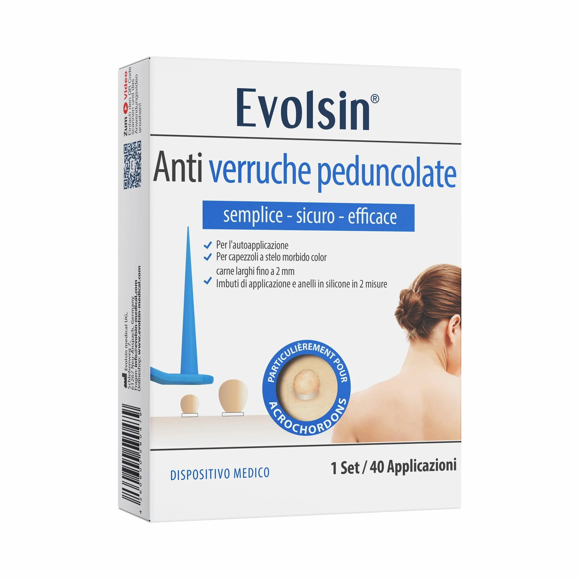 Evolsin Anti fibromi penduli – Efficace per collo, ascelle e corpo